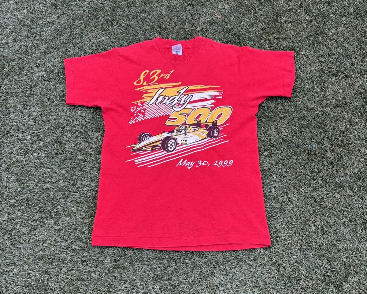 Other Vintage 90s Indy 500 t shirt Size US M / EU 48-50 / 2 - 1 Thumbnail