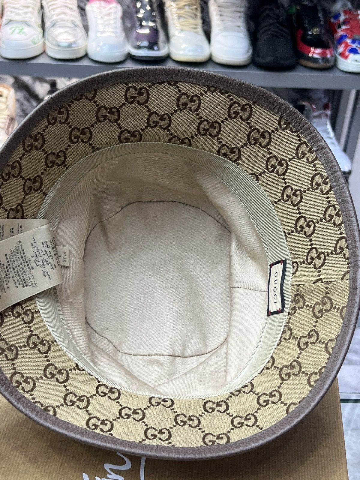 Gucci Gucci GG Canvas Bucket Hat Size ONE SIZE - 5 Thumbnail