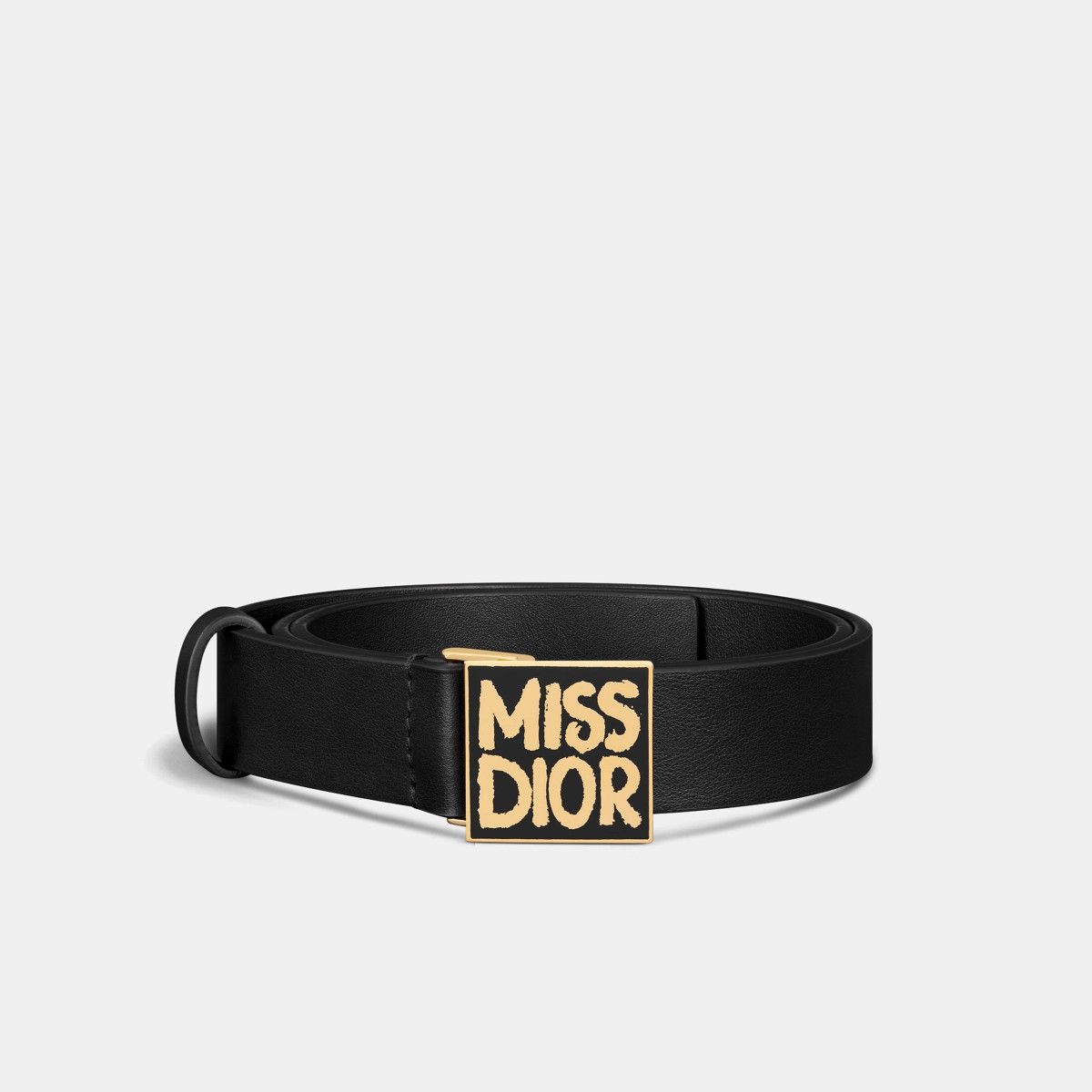 Dior o1bcso1str0126 Size:OS/Miss Dior Graffiti Belt in Black Size ONE SIZE - 1 Thumbnail