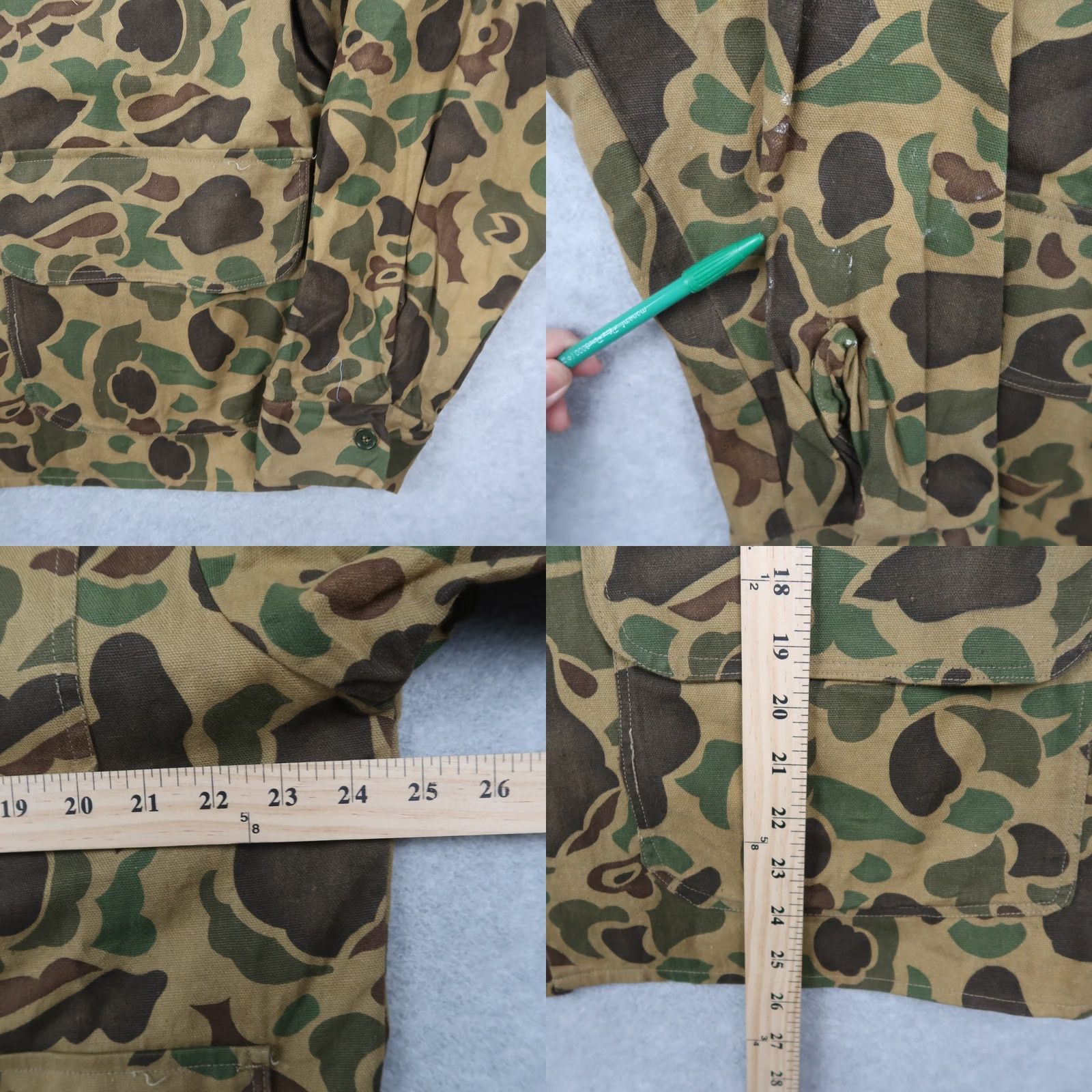 Vintage VINTAGE Black Sheep Hunting Shirt Jacket Pants Set L Mens Camouflage Pattern Cotton Canvas Knit Jacket Pants USA 90s Theme Size US L / EU 52-54 / 3 - 8 Thumbnail