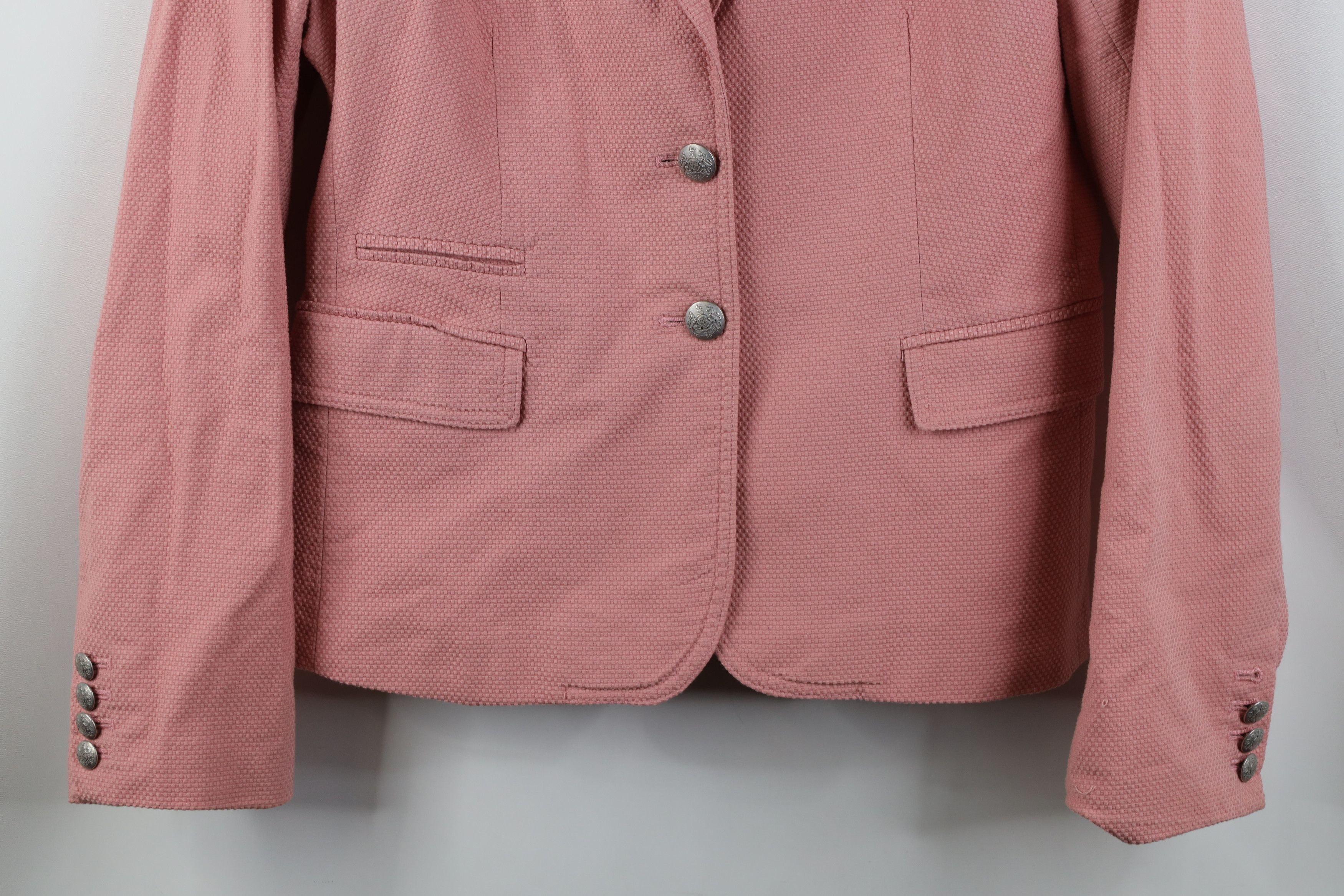 Banana Republic Banana Republic Academy Blazer Jacket Suit Coat Pink Size L / US 10 / IT 46 - 3 Thumbnail