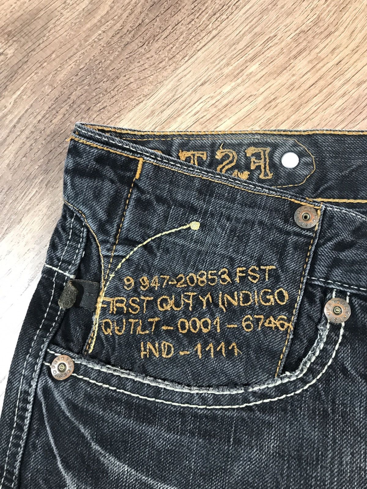 Japanese Brand × Vintage Vintage Distressed Denim Pants Jeans Size US 41 - 7 Thumbnail