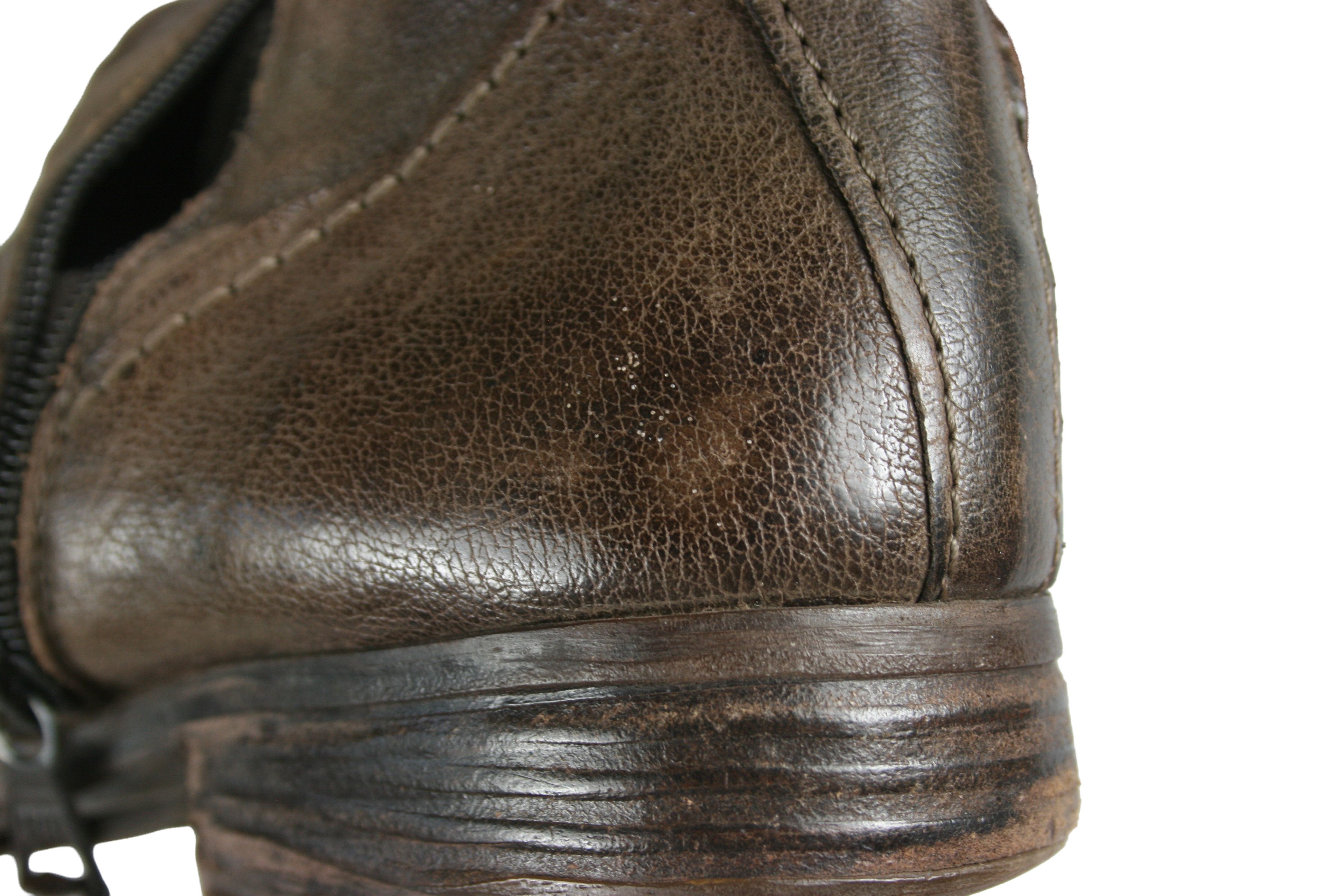 A.S.98 00S Avant Garde Tornado Grunge Biker Boots Vintage Size US 7 / IT 37 - 7 Thumbnail
