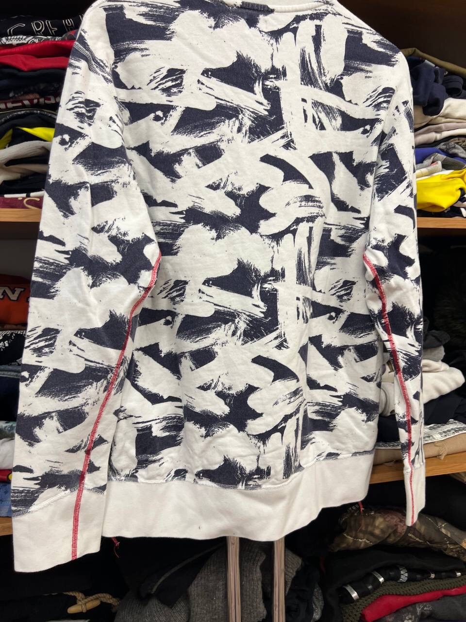 Edwin × Vintage Edwin Multicolour Overprint Y2K Evisu Style Japan Sweatshirt Size US L / EU 52-54 / 3 - 10 Thumbnail
