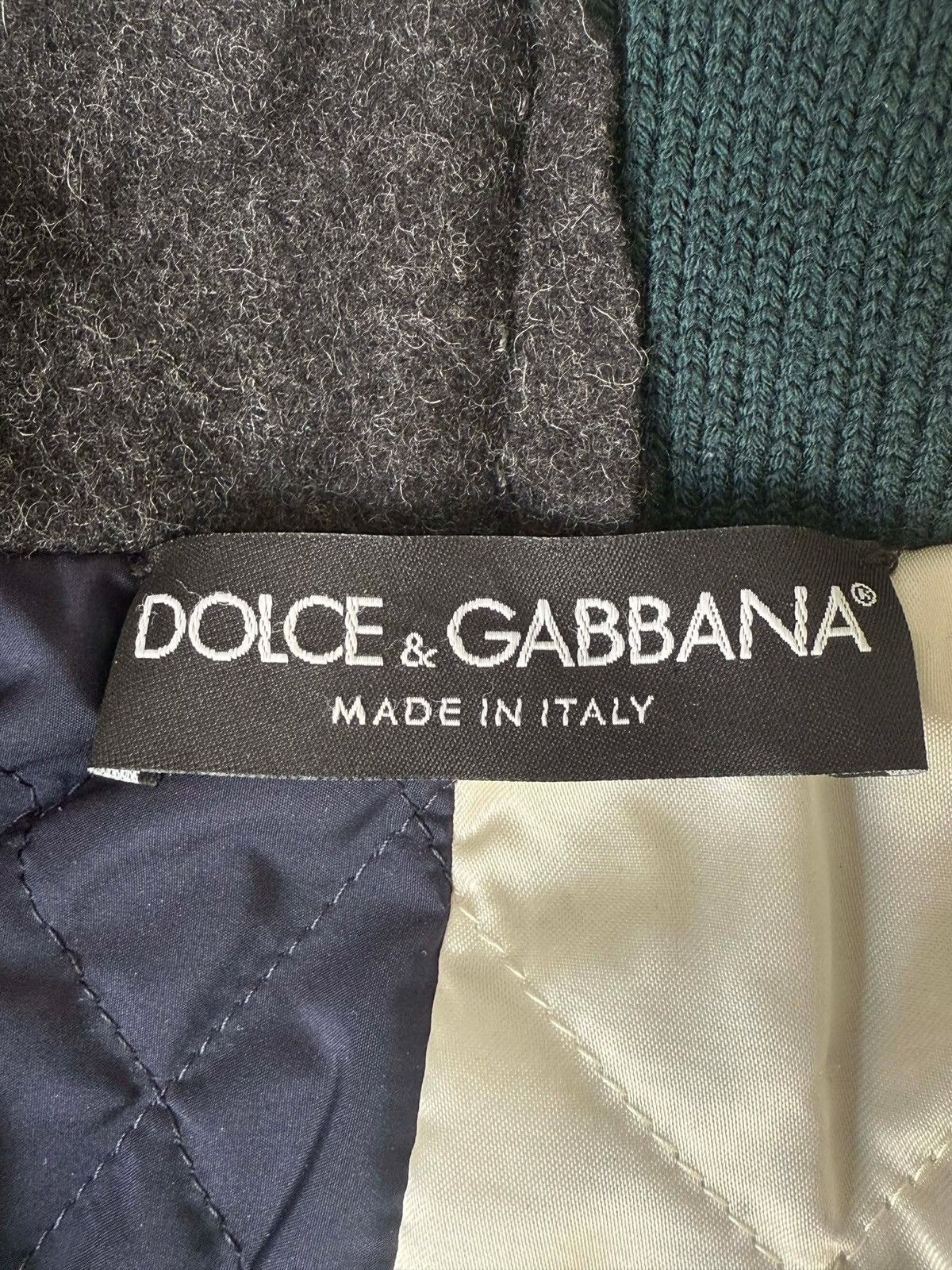 Dolce & Gabbana Dolce & Gabbana Royal Asymmetric Military Varsity Bomber Size US S / EU 44-46 / 1 - 6 Thumbnail