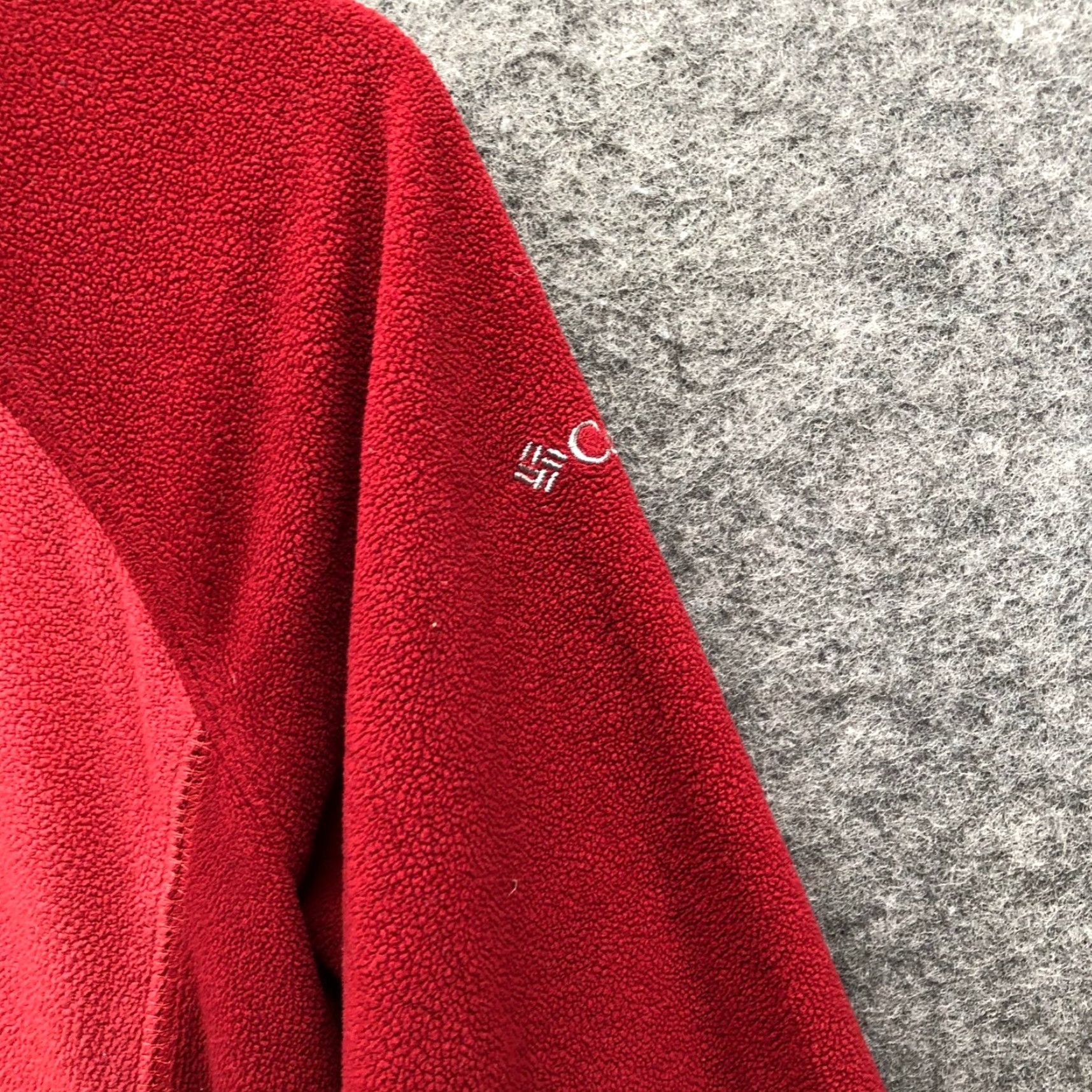 Pinko Columbia Glacial IV Quarter Zip Fleece Pullover Womens M Red Pink Lightweight Size M / US 6-8 / IT 42-44 - 7 Thumbnail