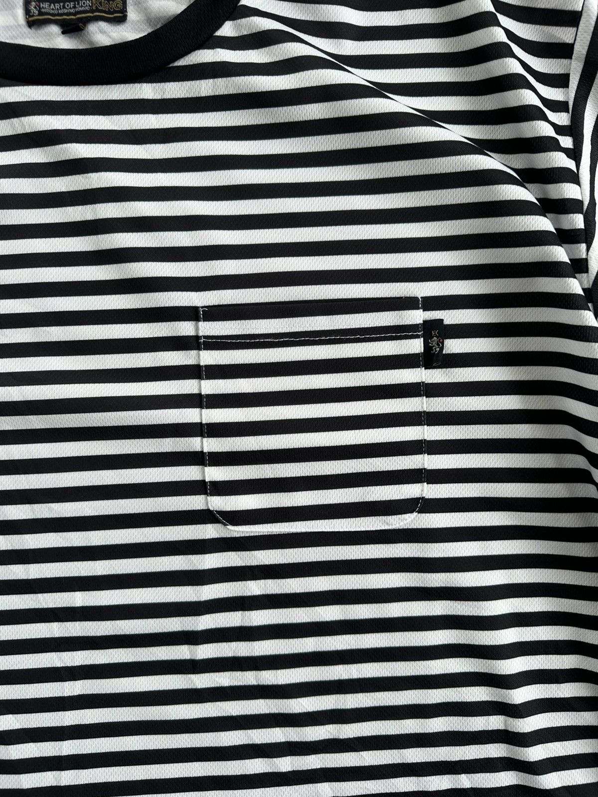 Hiroko Koshino Homme HEART OF LION KING HIROKO KOSHINO STRIPES STREET JERSEY Size US XXL / EU 58 / 5 - 4 Thumbnail