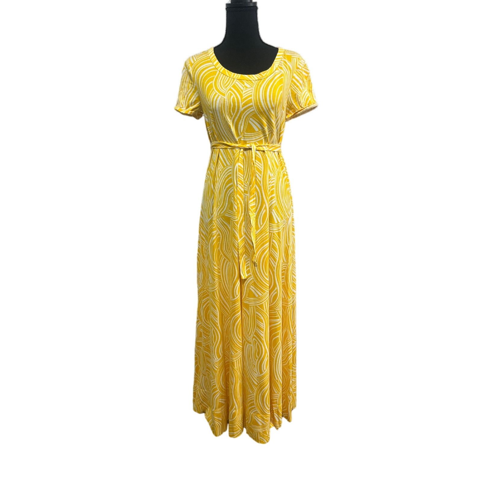 Diane von Furstenberg Vintage Diane Von Furstenberg Maxi Dress with Belt Size M / US 6-8 / IT 42-44 - 1 Thumbnail