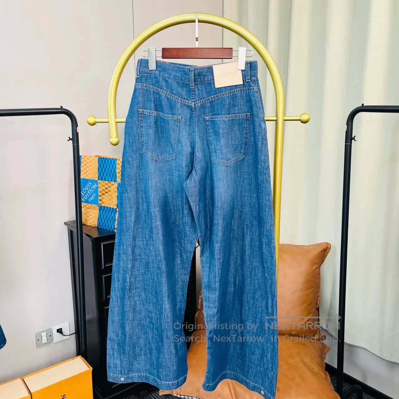 Loewe Loewe 25 New Back Logo Denim Pants. Size US 36 / EU 52 - 2 Thumbnail