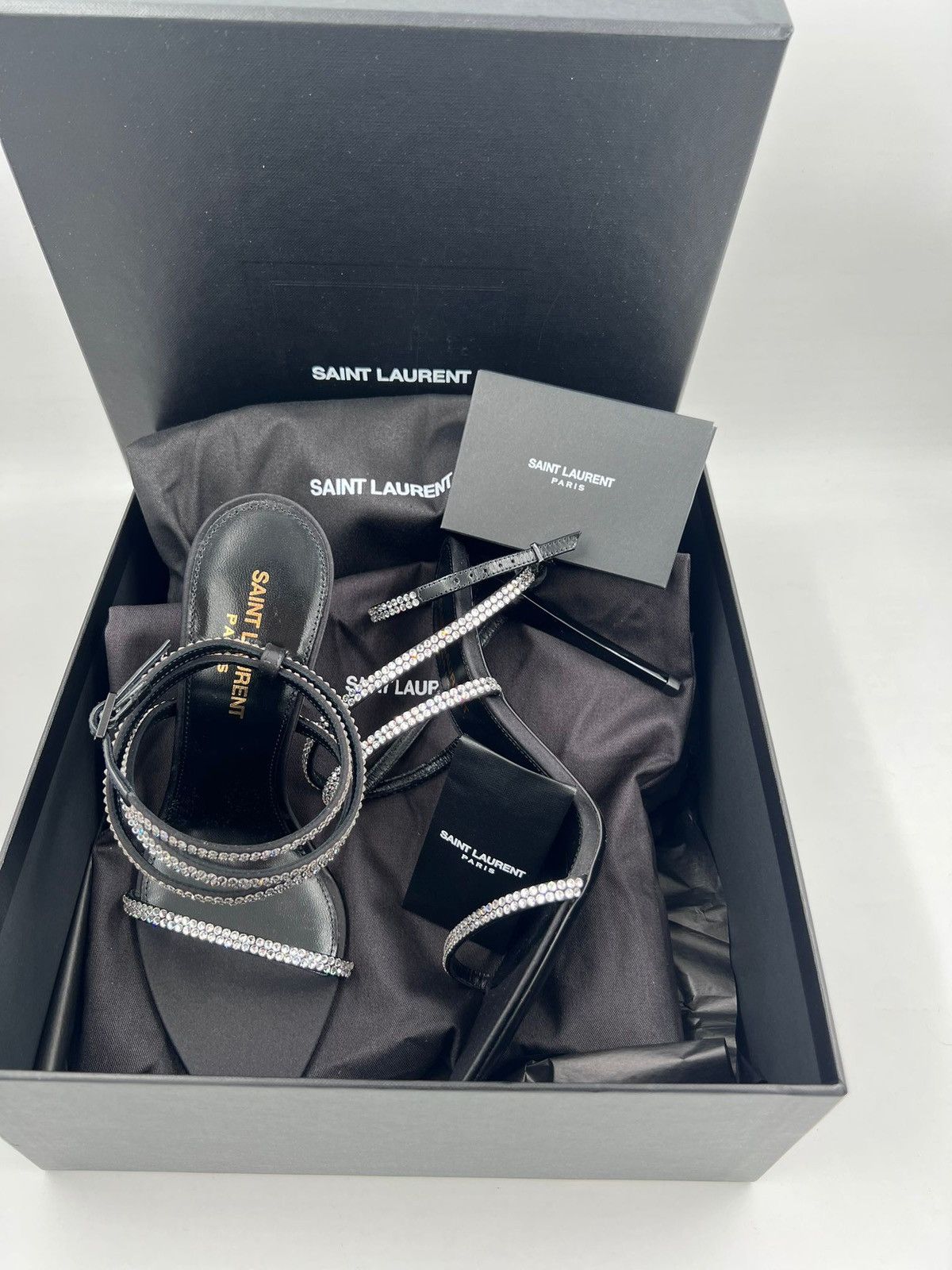 Saint Laurent Paris New Saint Laurent women sandals IT 37/ US 7/ UK 4 Size US 7 / IT 37 - 9 Thumbnail