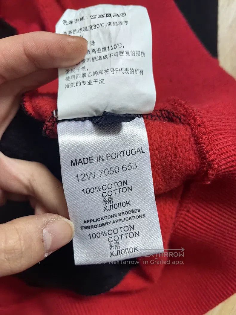 Givenchy Givenchy Classic Black and Red Five-Star Sweatshirt Size US M / EU 48-50 / 2 - 9 Thumbnail