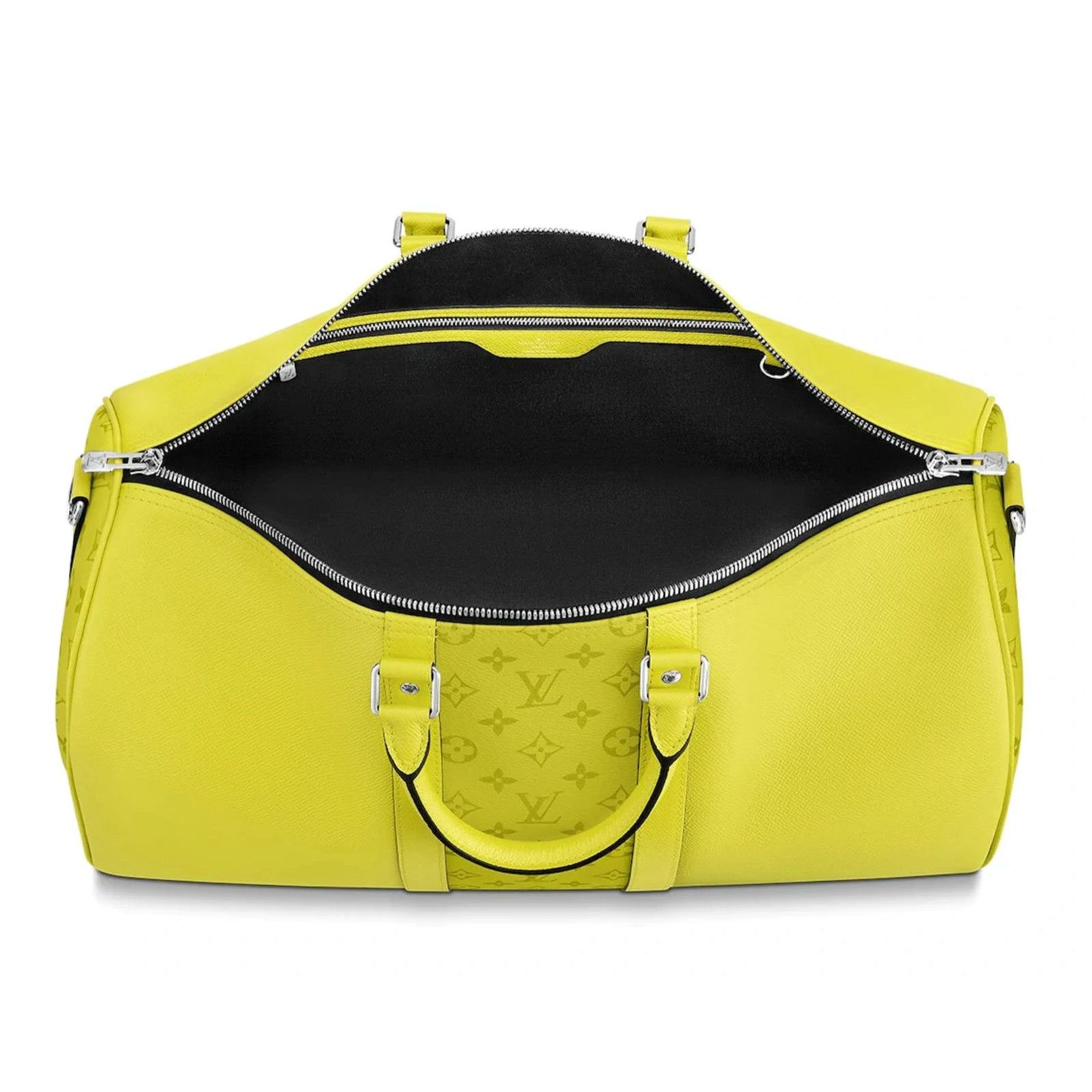 Louis Vuitton Louis Vuitton Keepall Bandouliere Taigarama Taiga Travel Bag Size ONE SIZE - 9 Thumbnail