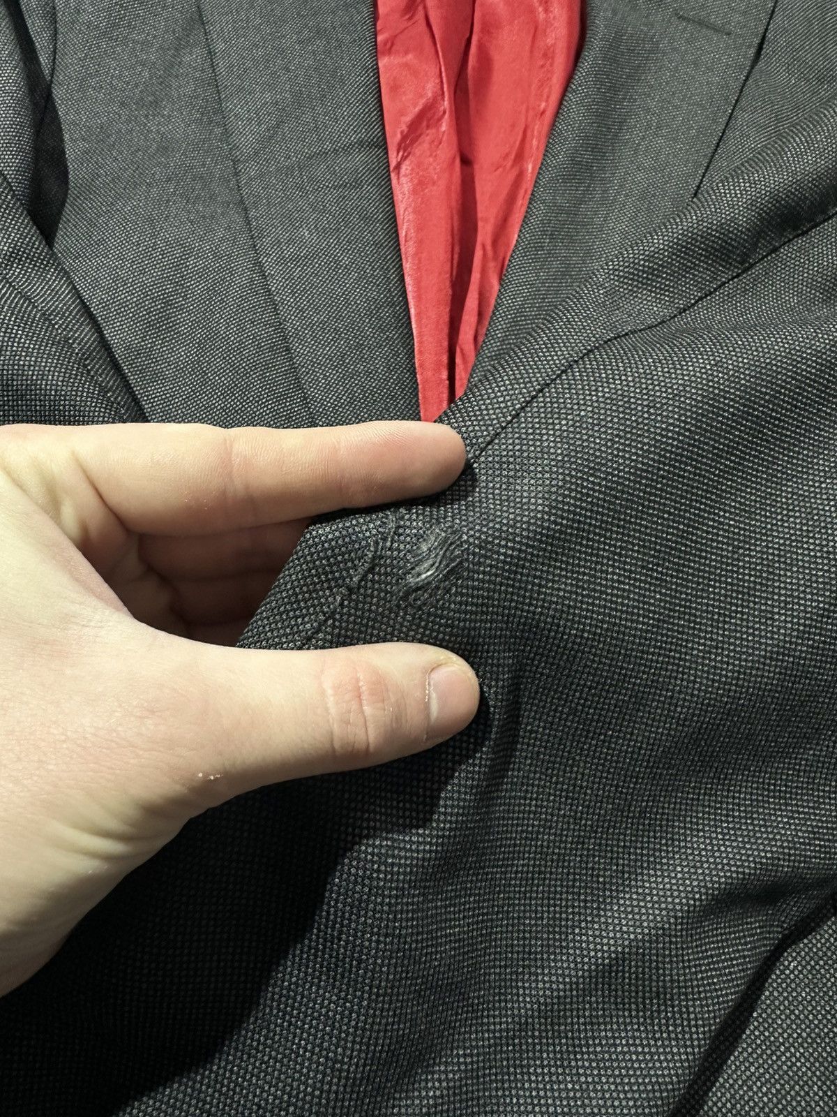 Suitsupply Blazer Pure Wool Super 150's Vitale Barberis Canonico Italy Size 48R - 9 Thumbnail