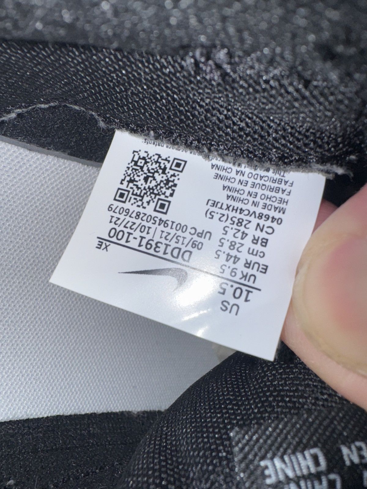 Nike Nike Dunk Low Panda Size US 10.5 / EU 43-44 - 6 Thumbnail