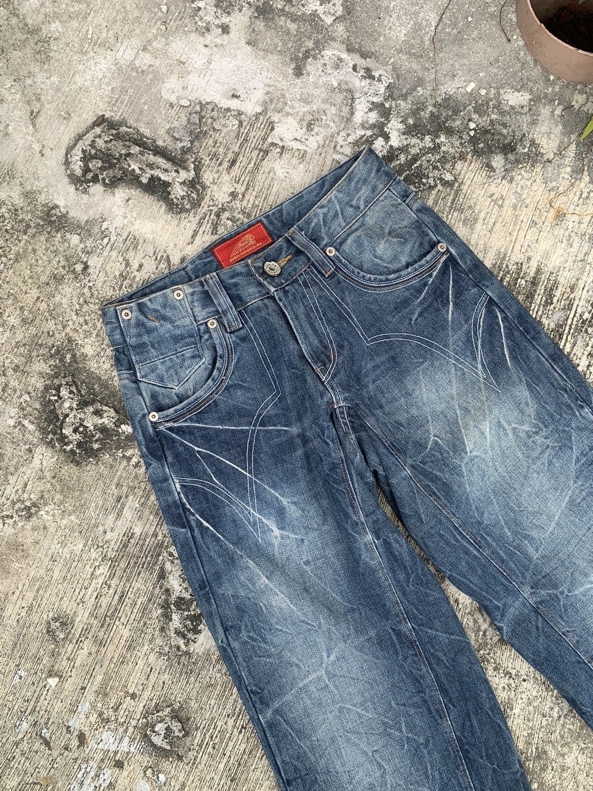 If Six Was Nine × Indian Motorcycle × Le Grande Bleu (L.G.B.) Indian motercycles jeans Size 27" / US 4 / IT 40 - 9 Thumbnail