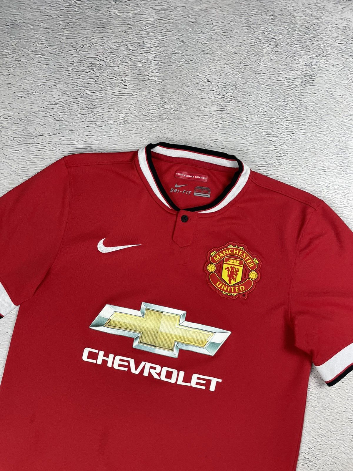 Nike Vintage Manchester United 2014/15 Nike Jersey blokcore Size US S / EU 44-46 / 1 - 3 Thumbnail