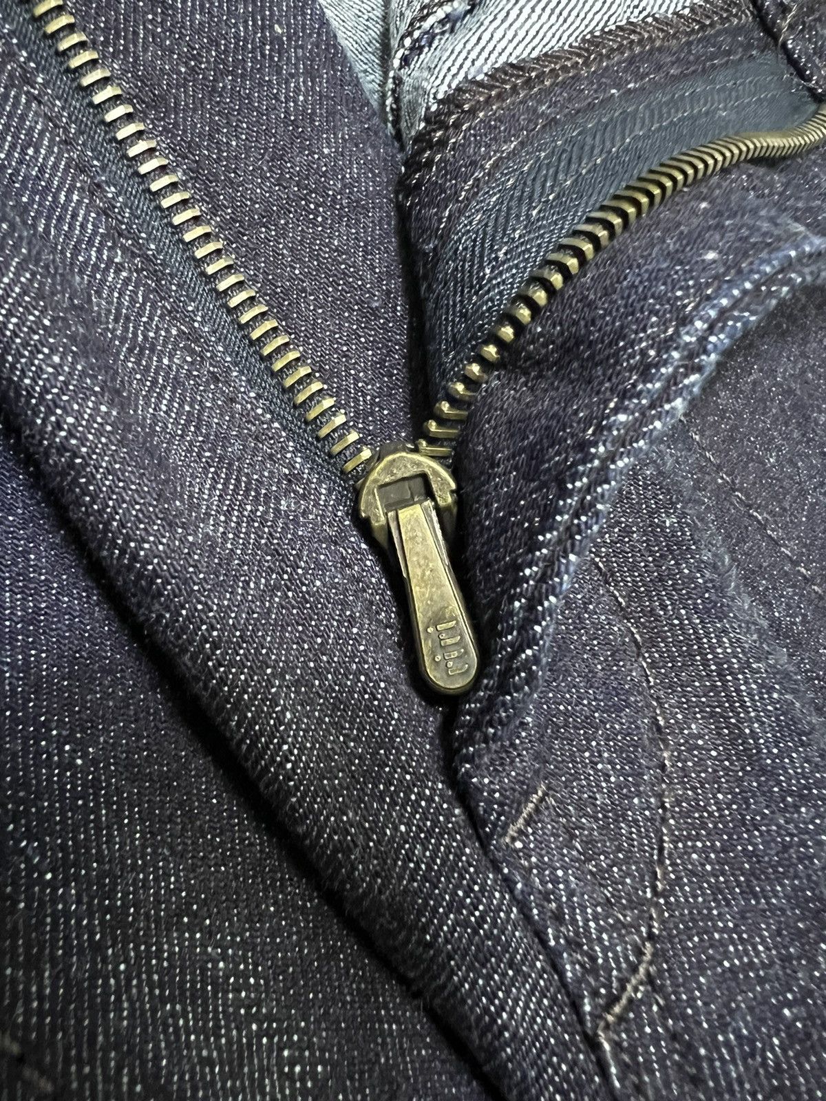 Number (N)ine Number (N)ine - AW02 - Stitch Detail Denim Carpenter Pants Size US 32 / EU 48 - 7 Thumbnail