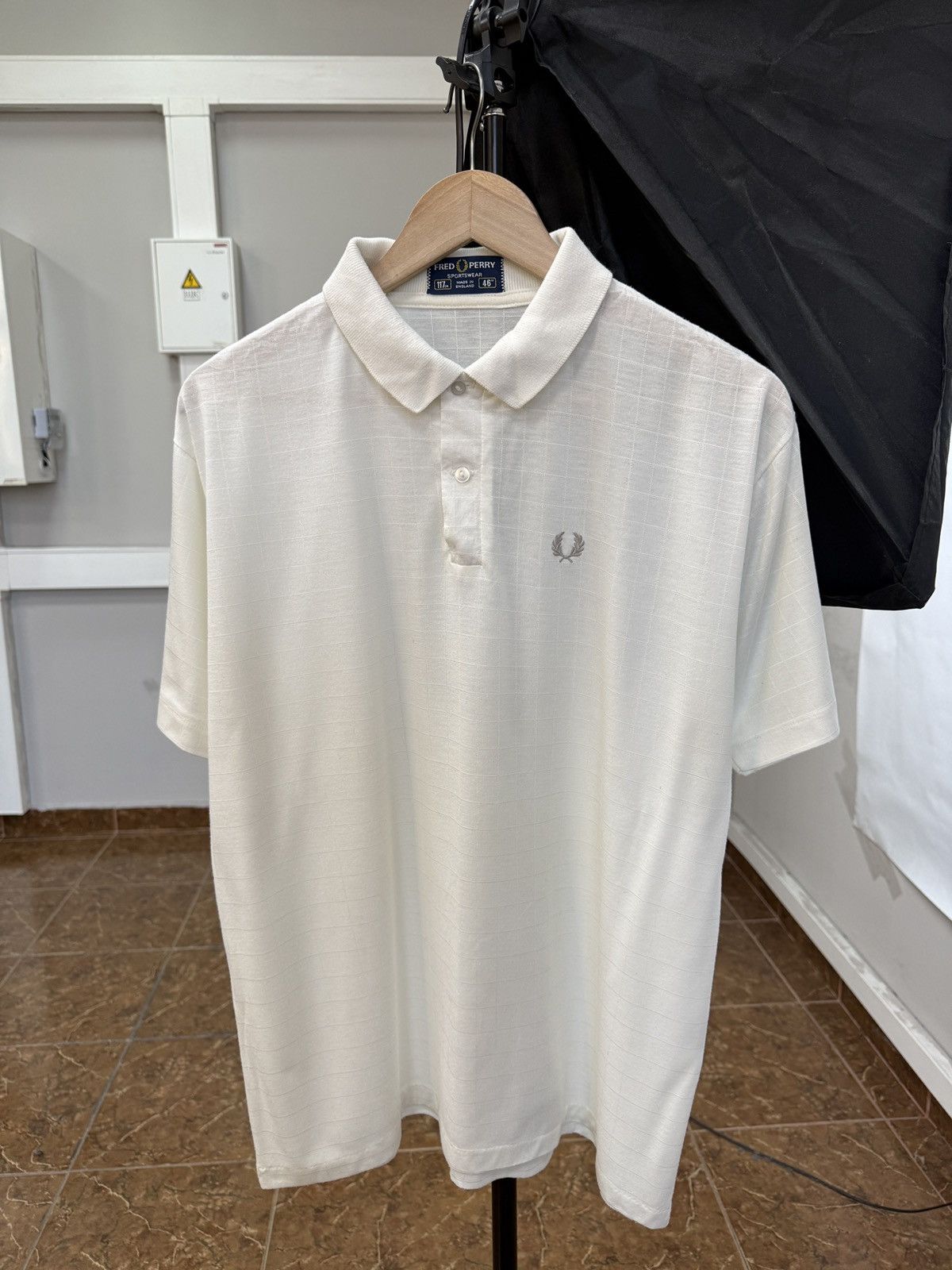 Fred Perry 🇬🇧 Vintage 80s Fred Perry Tennis Polo T-Shirt Made in England Size US L / EU 52-54 / 3 - 2 Thumbnail