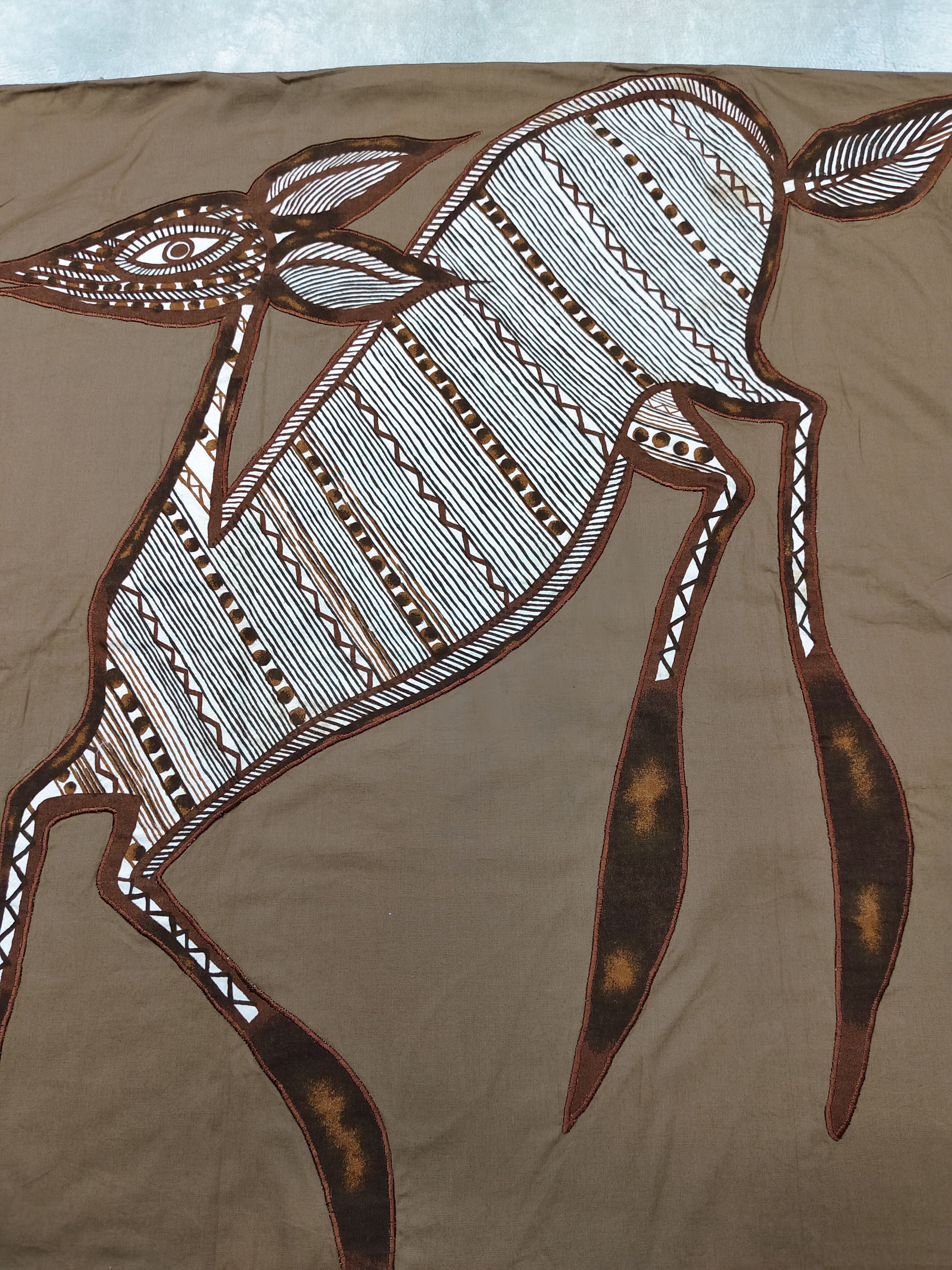 Kansai Yamamoto ARCHIVE📕80s Kansai Ethnic Totemic Mouse Deer Art Shirt Size US M / EU 48-50 / 2 - 8 Thumbnail