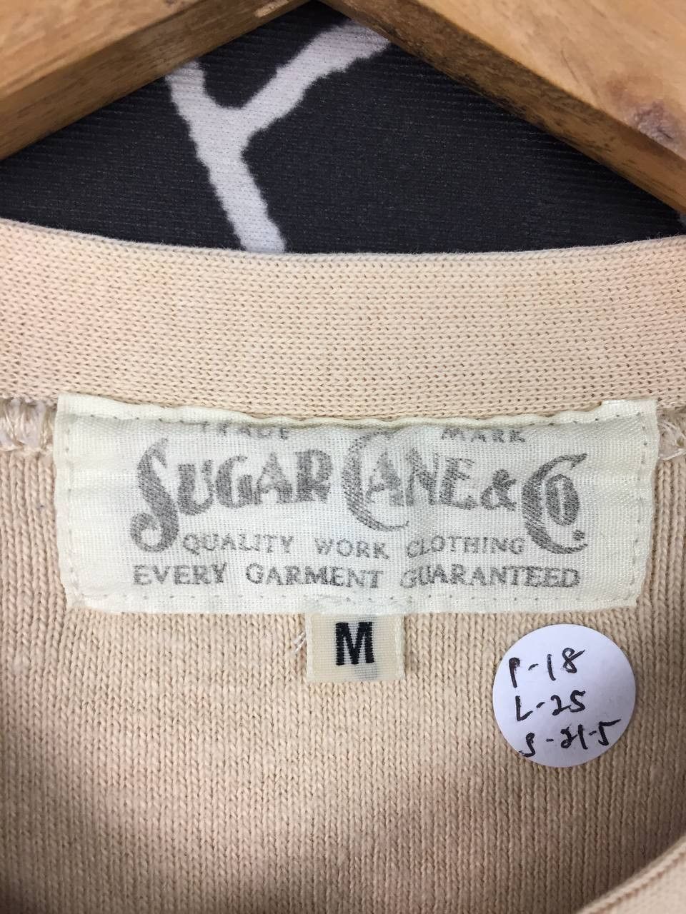Sugar Cane Vtg Sugar Cane Toyo Enterprise Thermal Pocket Henley Tee Size US S / EU 44-46 / 1 - 8 Thumbnail