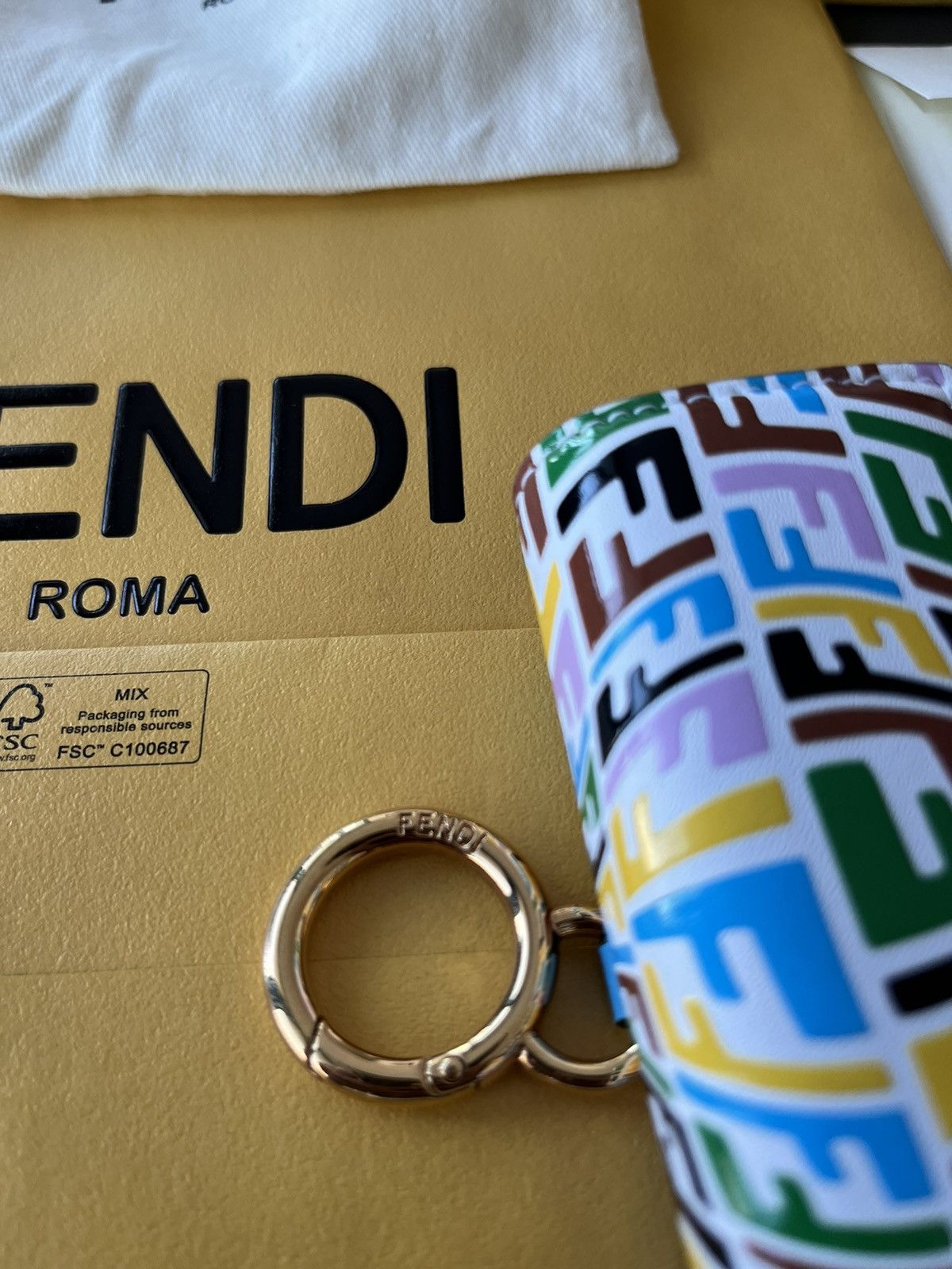 Fendi Fendi Super Runway Mini Bouquet Charm Bag Brand New Size ONE SIZE - 8 Thumbnail
