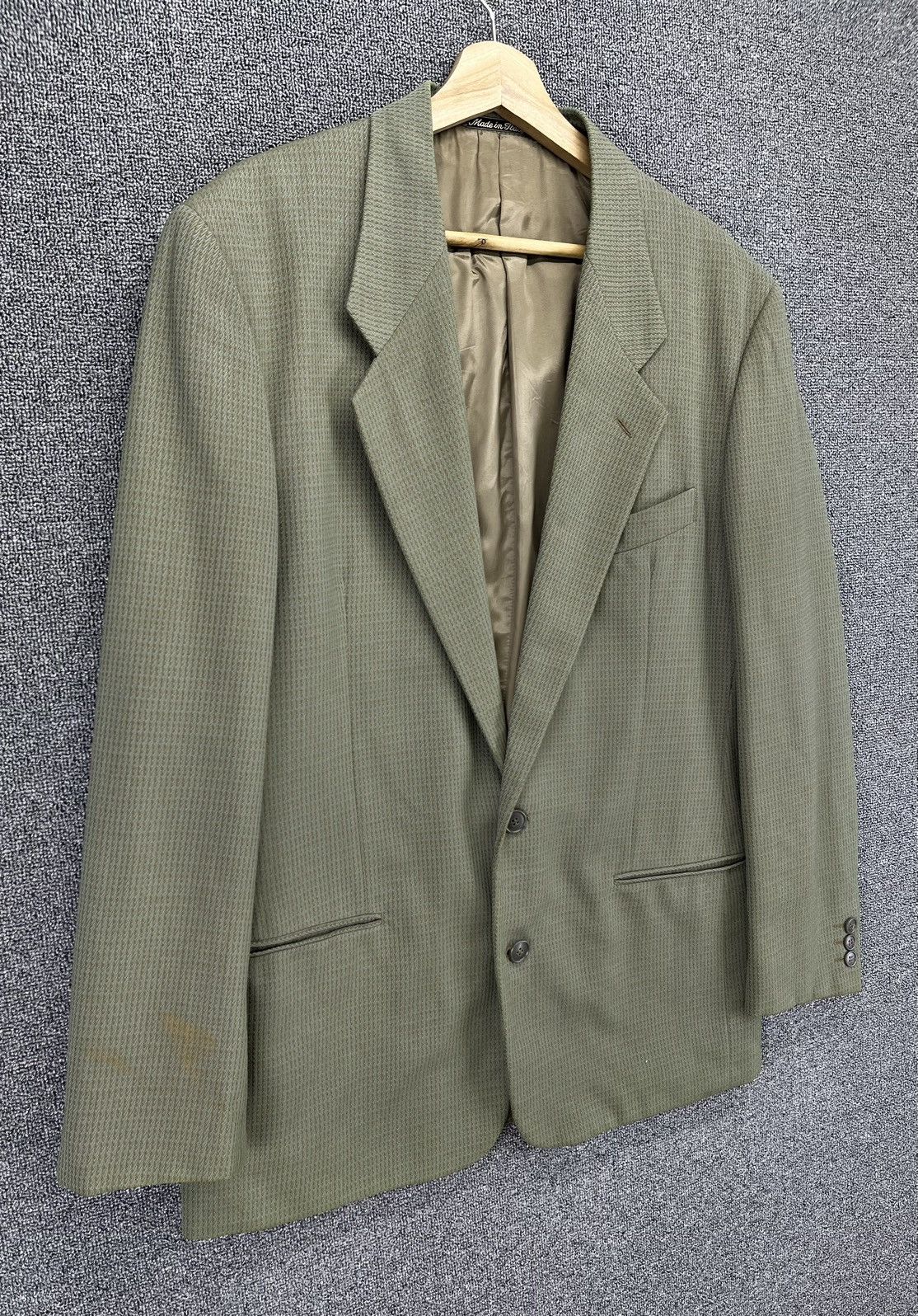 Giorgio Armani Vintage Giorgio Armani Wool Blazer Coat Jacket Size US M / EU 48-50 / 2 - 2 Thumbnail