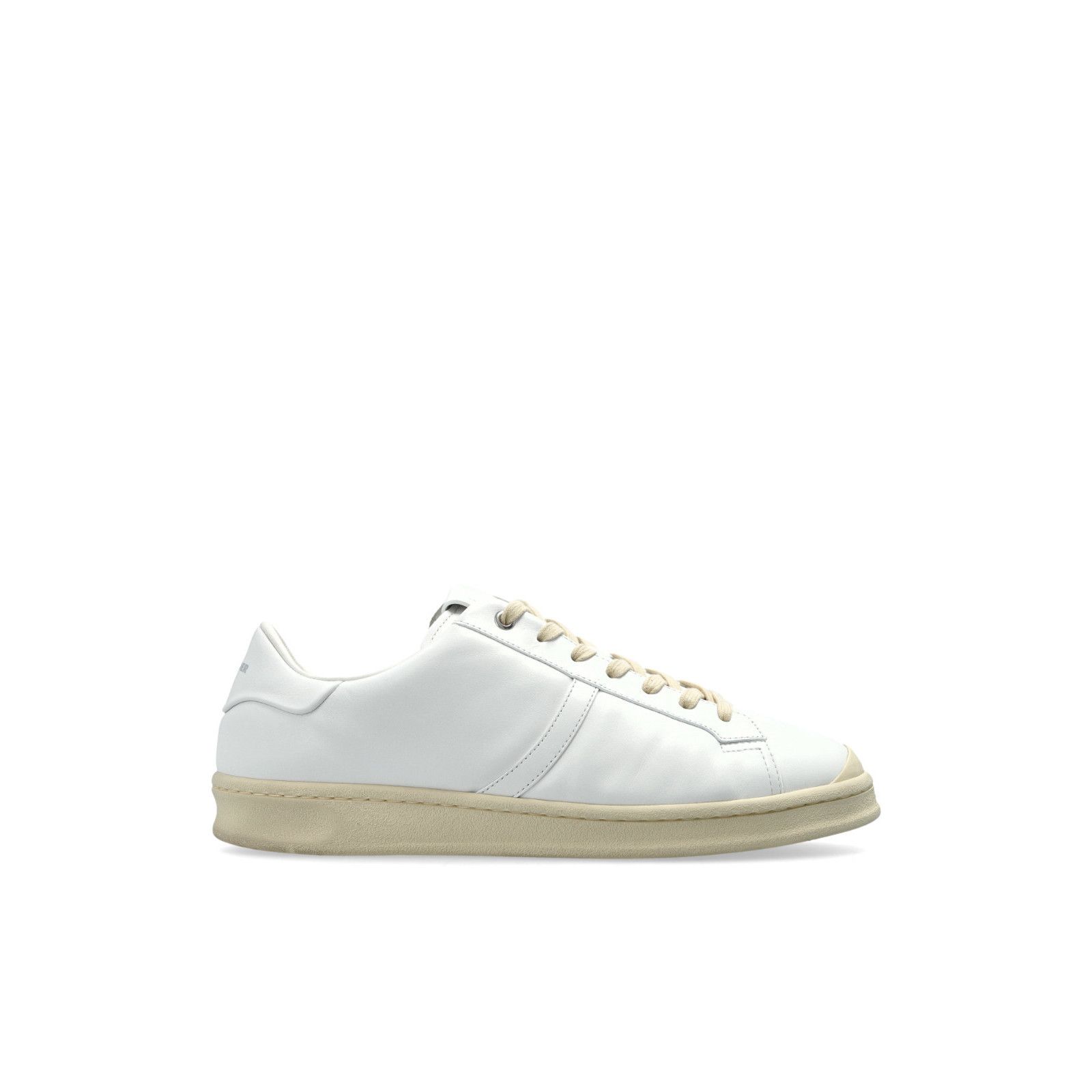 Jil Sander JIL SANDER White Leather Sneakers New & Authentic (Men's siz Size US 10 / EU 43 - 1 Thumbnail