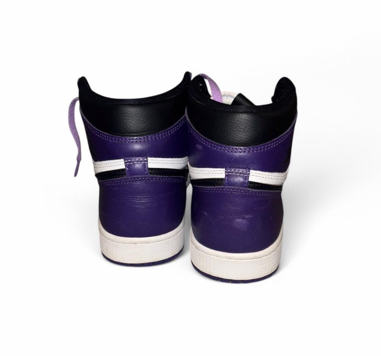 Jordan Brand × Nike Air Jordan 1 Retro High Court Purple Size US 10 / EU 43 - 5 Thumbnail