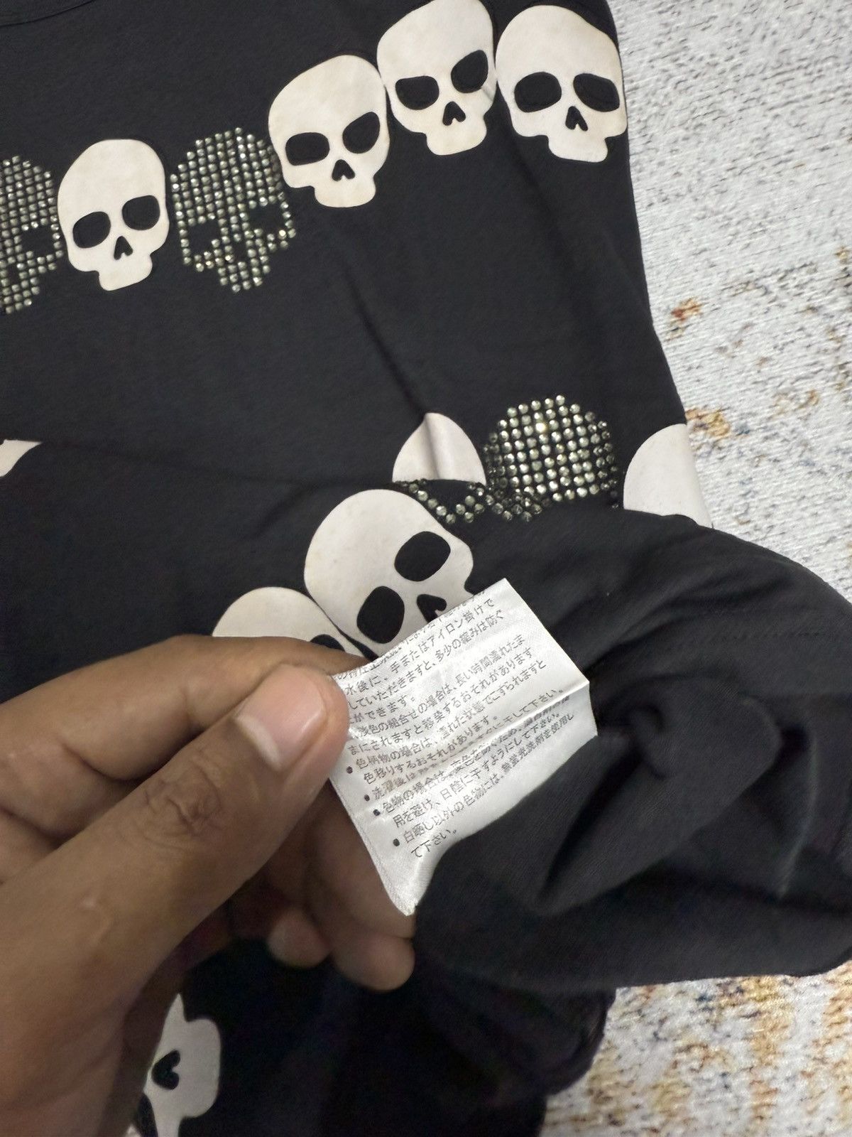 Japanese Brand Y2k gimick skull art ifsix style tshirt Size M / US 6-8 / IT 42-44 - 9 Thumbnail