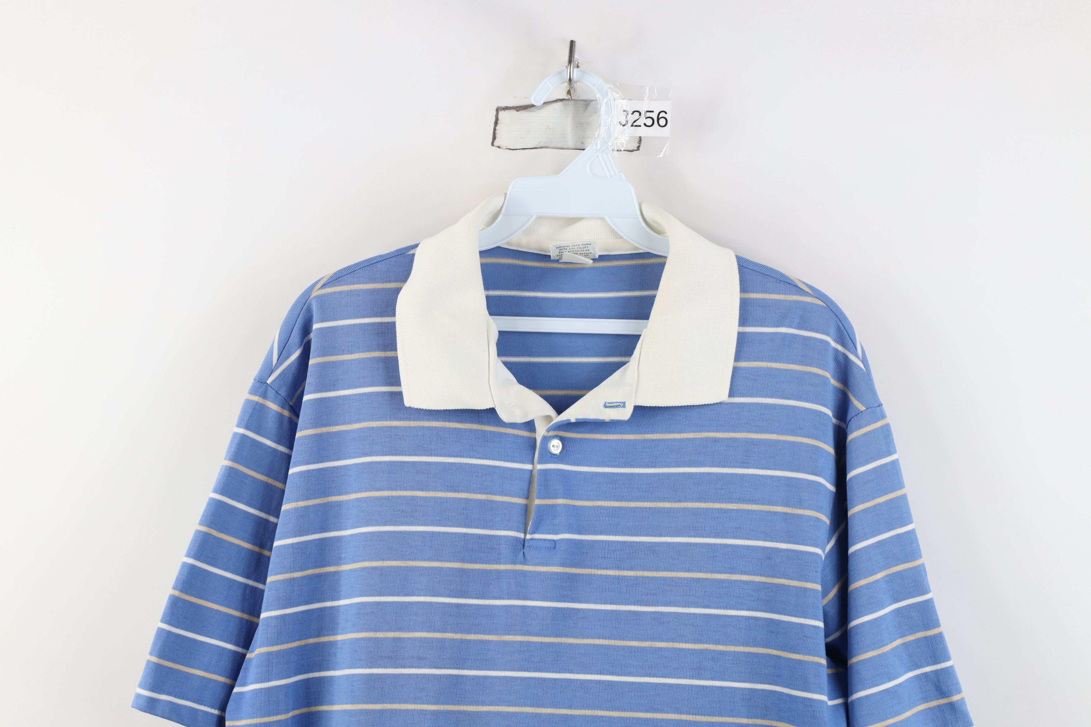 Vintage Vintage 70s Streetwear Short Sleeve Collared Polo Shirt Size US XL / EU 56 / 4 - 2 Thumbnail