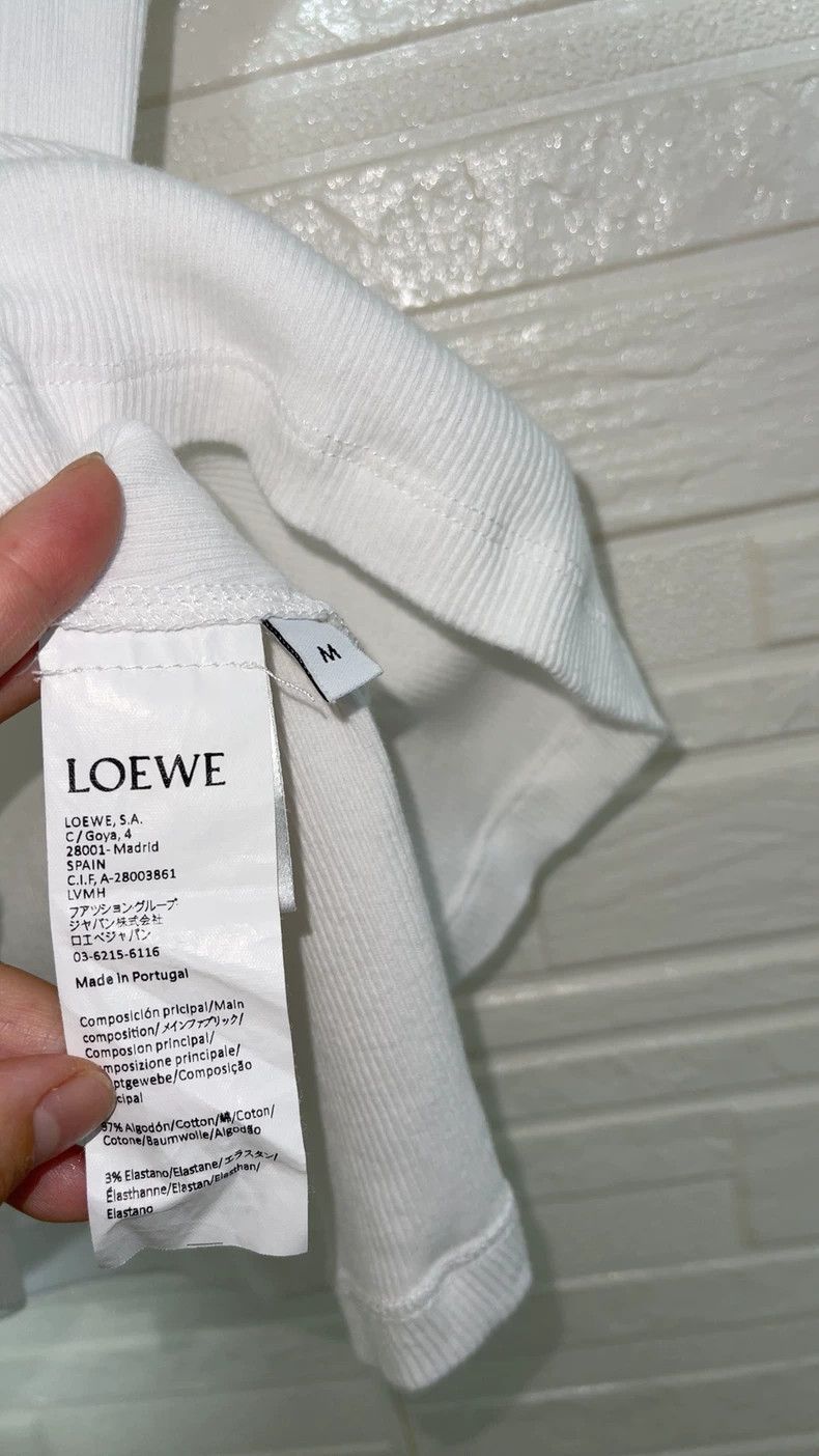 Loewe LOEWE White embroidered logo on back Size M / US 6-8 / IT 42-44 - 5 Thumbnail