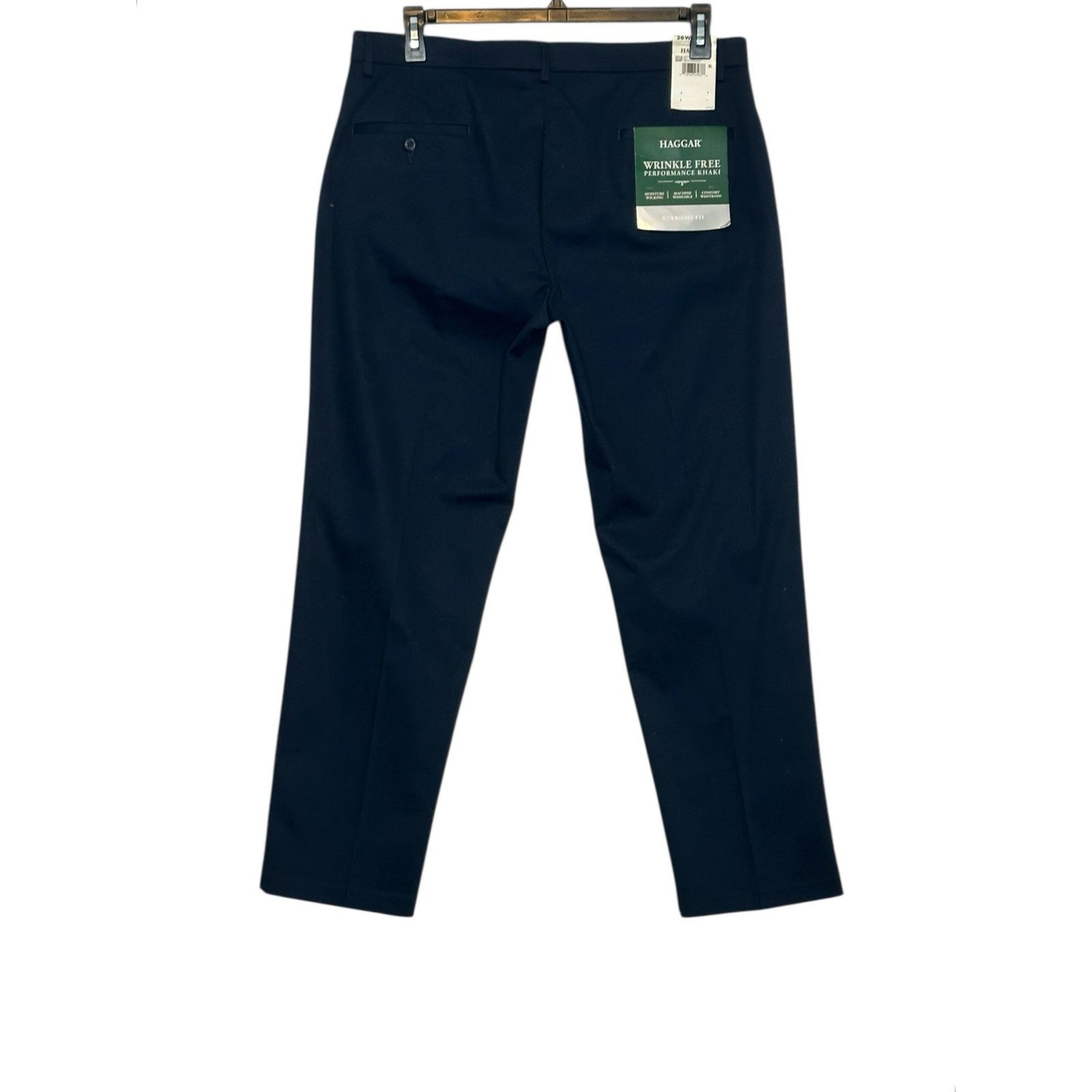 Haggar Haggar blue wrinkle free performance khaki pants size 36 Size US 36 / EU 52 - 12 Thumbnail