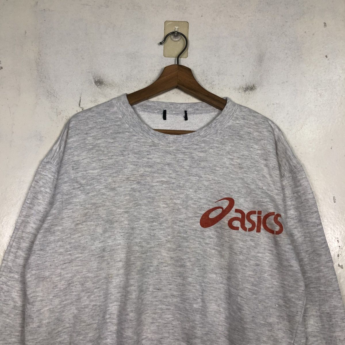 Asics 📌Vintage Sweatshirt Crewneck Asics Big Log Size US M / EU 48-50 / 2 - 5 Thumbnail