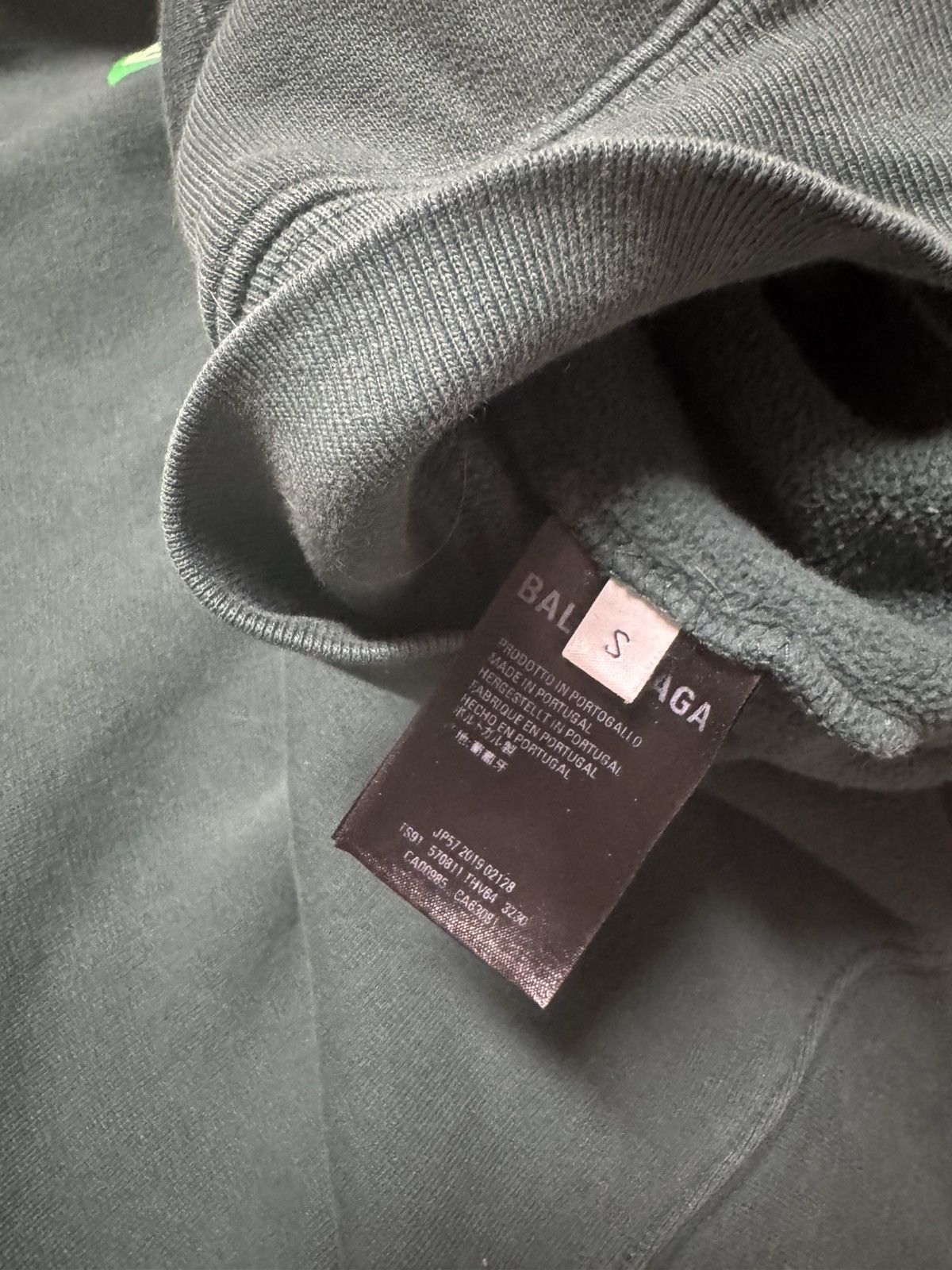 Balenciaga Rare Balenciaga Bio Leaf Hoodie Size US S / EU 44-46 / 1 - 4 Thumbnail