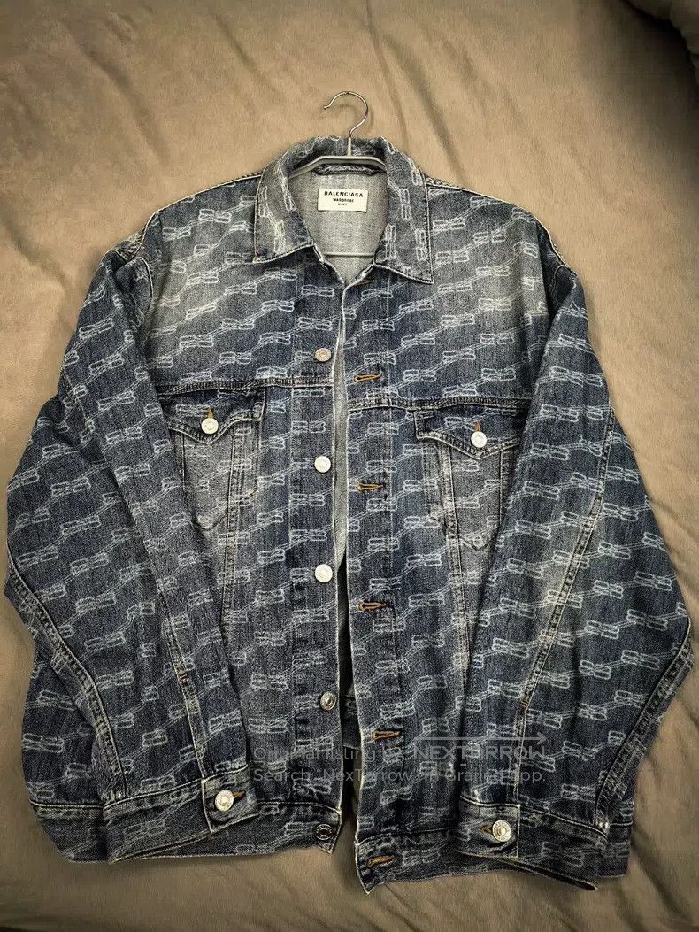 Balenciaga Balenciaga Denim Jacket Size US M / EU 48-50 / 2 - 1 Thumbnail
