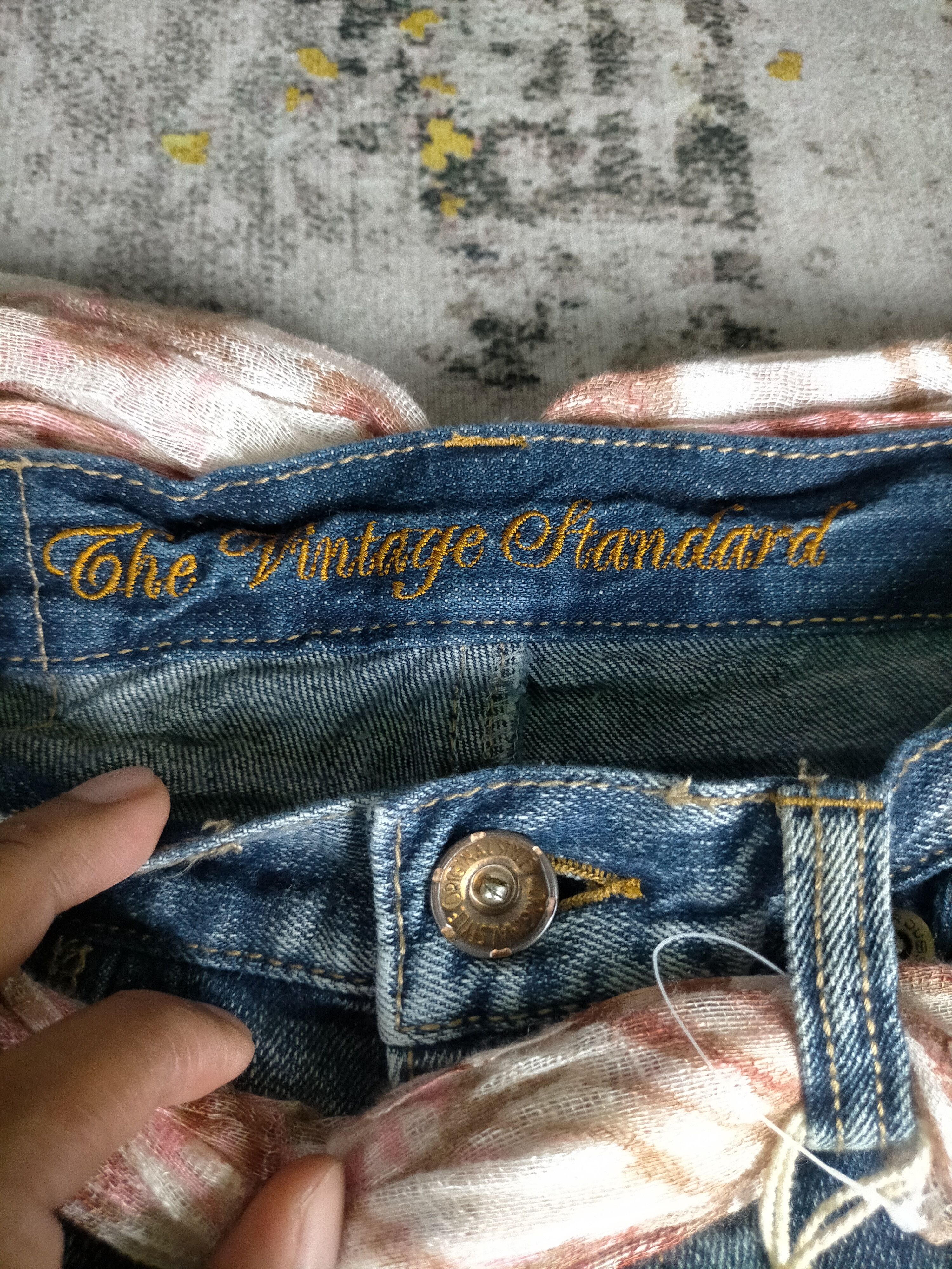Tornado Mart Vintage Like New Super Flare Distressed Washed Jeans Size 28" / US 6 / IT 42 - 7 Thumbnail
