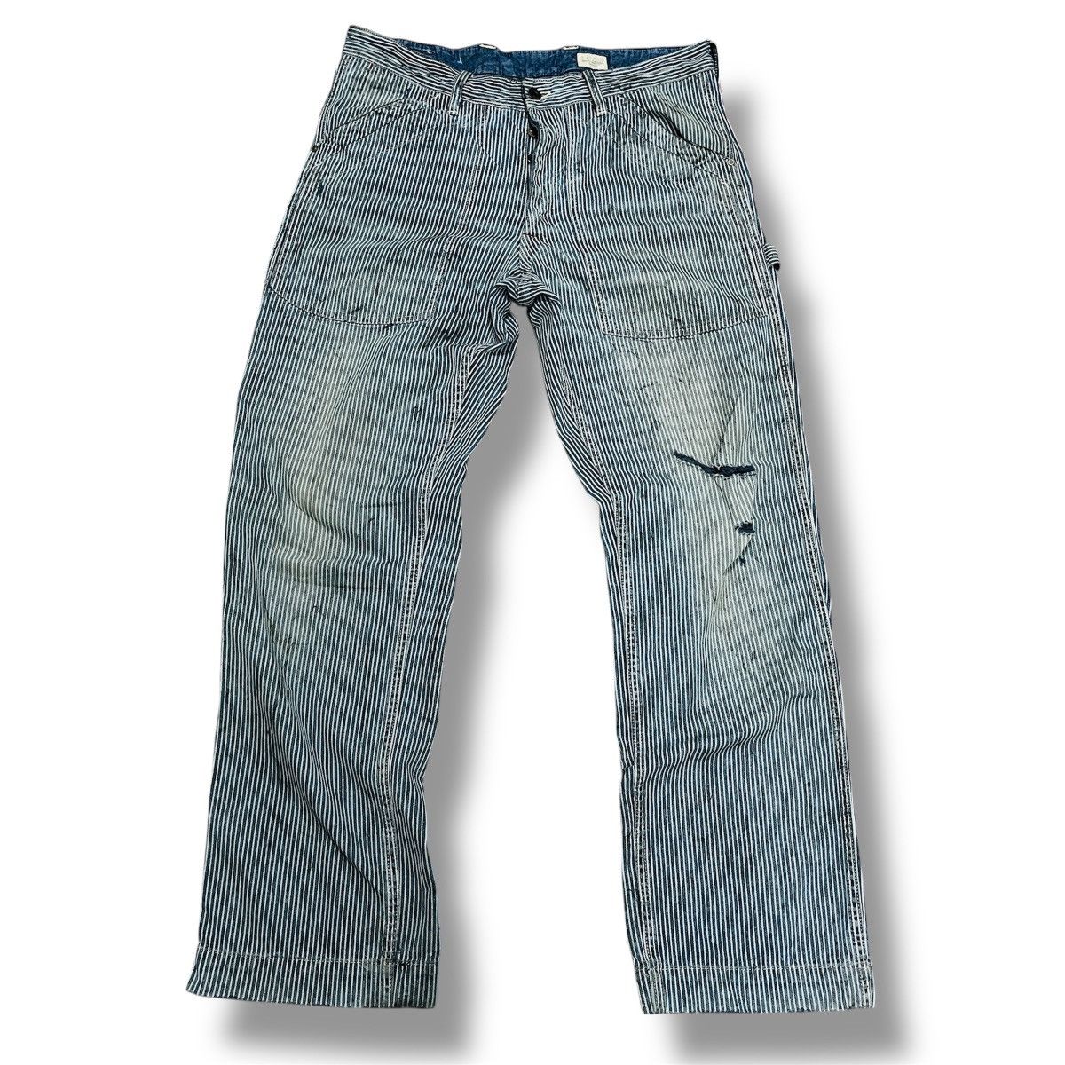 Ralph Lauren Vintage 1980s Ralph Lauren Hickory Workers Pants Size US 32 / EU 48 - 1 Thumbnail