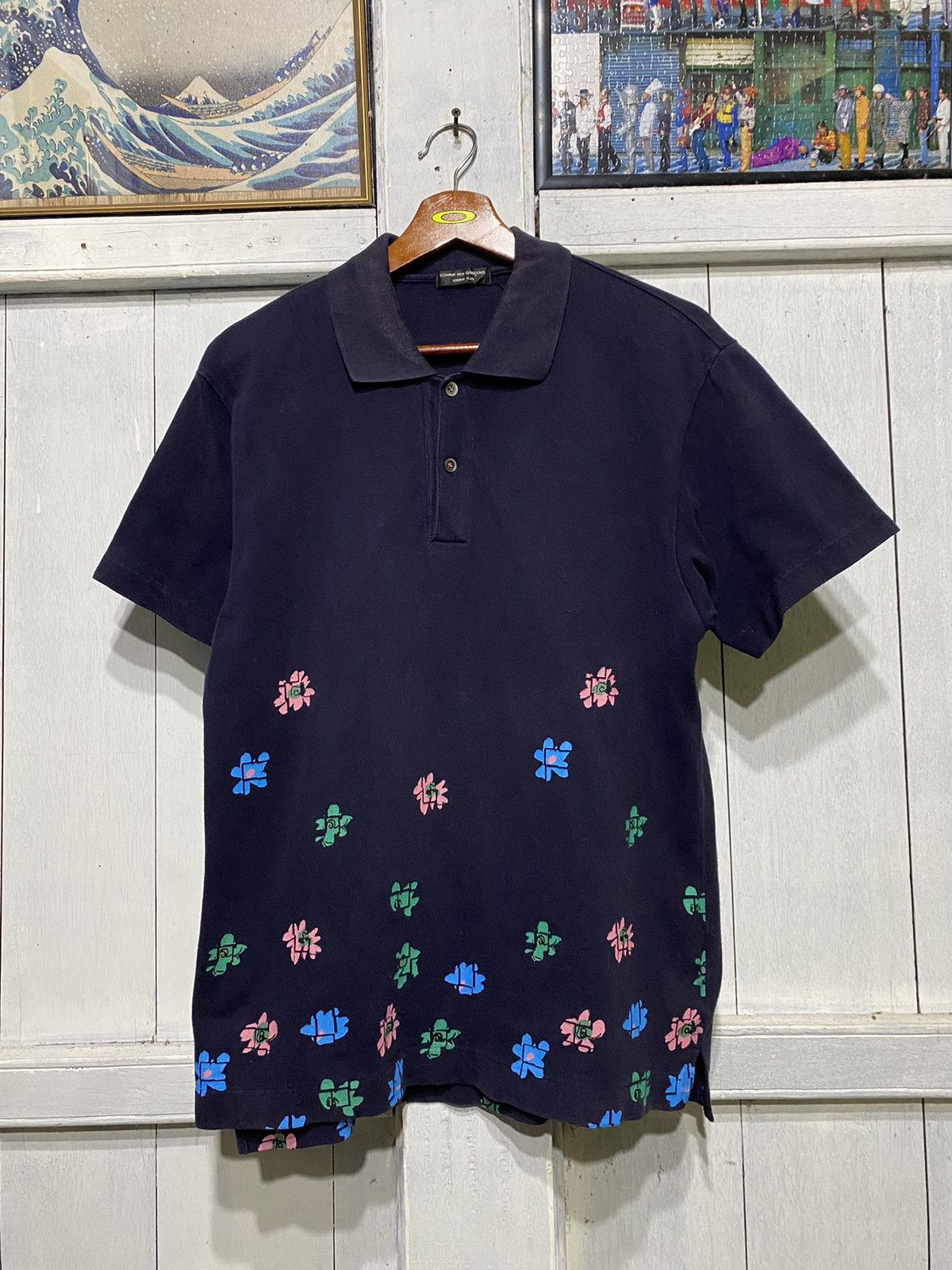 Comme des Garcons × Designer × Japanese Brand Comme Des Garcons Polo Shirt Size US M / EU 48-50 / 2 - 1 Thumbnail