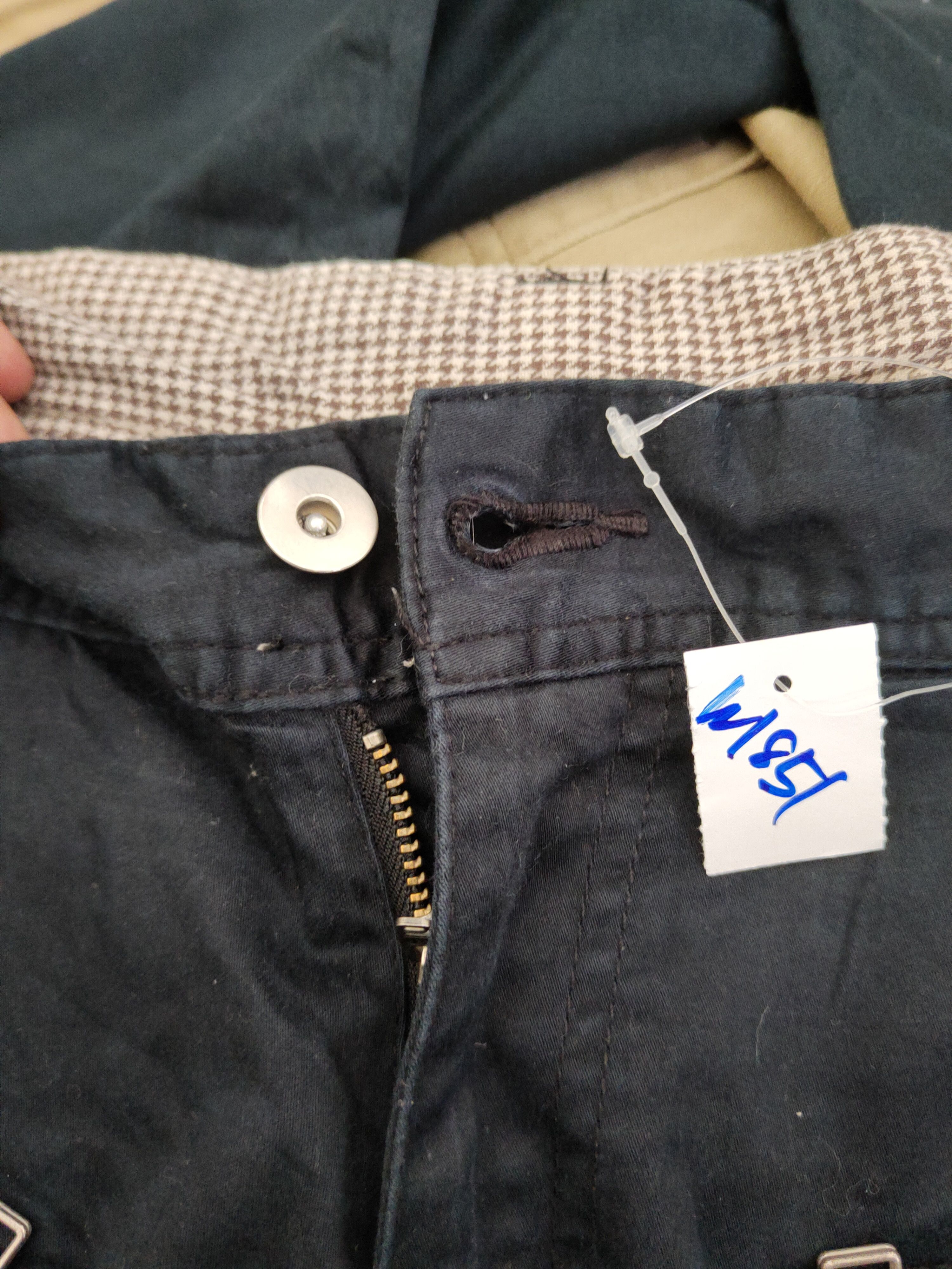 semanticdesign Semantic Design Black punk Multipocket Cargo Pants #W1851 Size US 32 / EU 48 - 15 Thumbnail