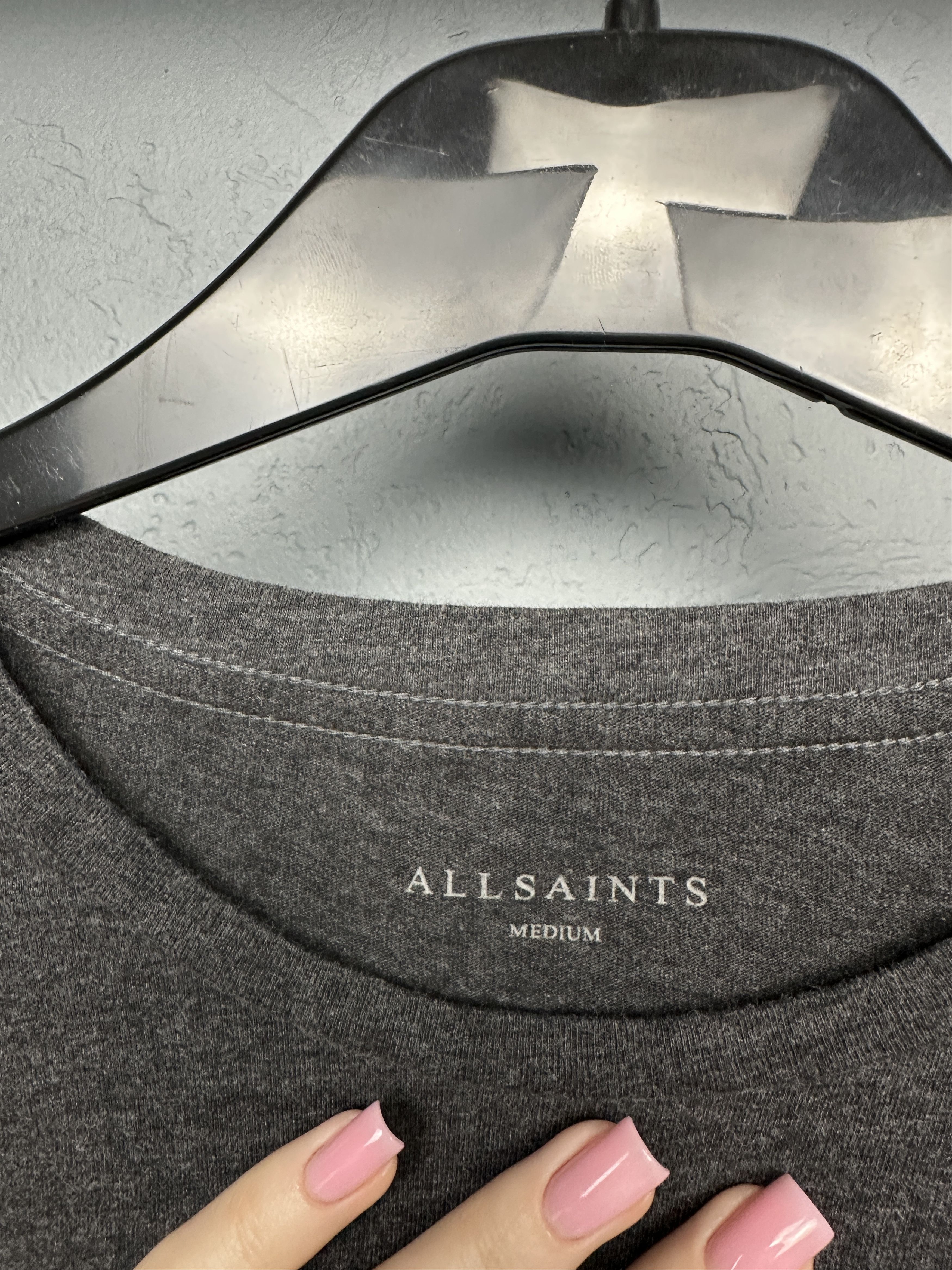 Allsaints Allsaints Brace Mens Crew Neck Long Sleeve T-Shirt Tee Size US M / EU 48-50 / 2 - 4 Thumbnail
