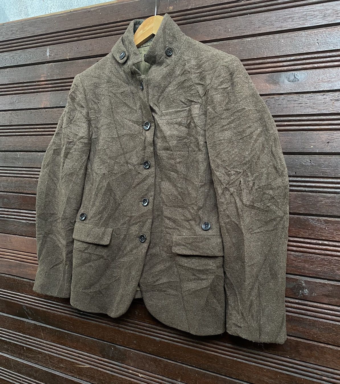 Jil Sander × Uniqlo Jill Sander Wool Jacket Size US L / EU 52-54 / 3 - 2 Thumbnail