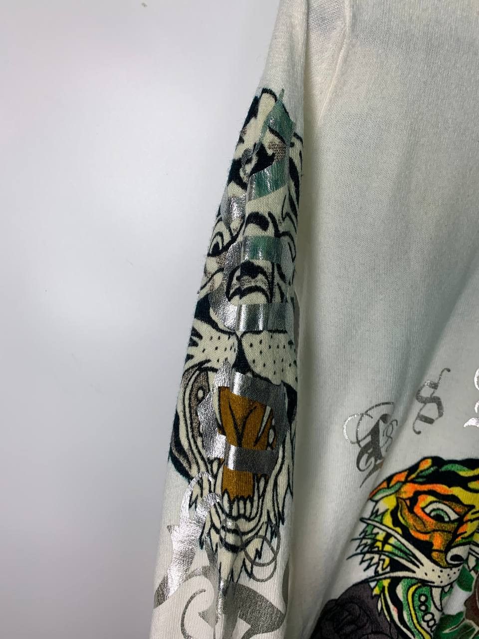 Vintage streetwear Y2K sportswear Ed Hardy long sleeve