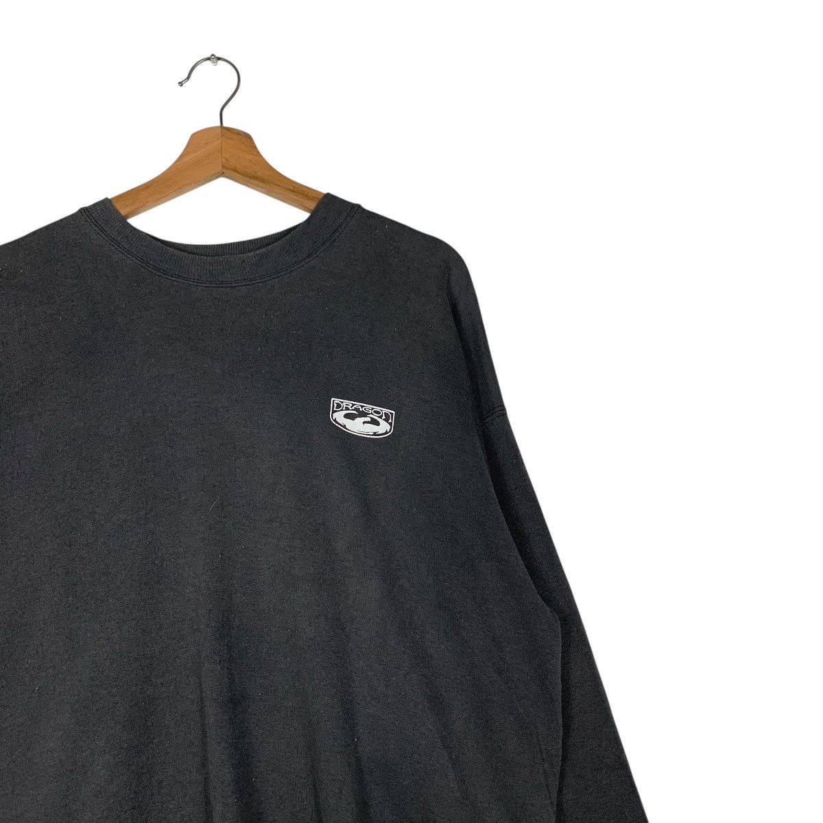 Hanes DRAGON OPTICAL Big Logo Skateboards Sweatshirt #1492-C67 Size US L / EU 52-54 / 3 - 7 Thumbnail