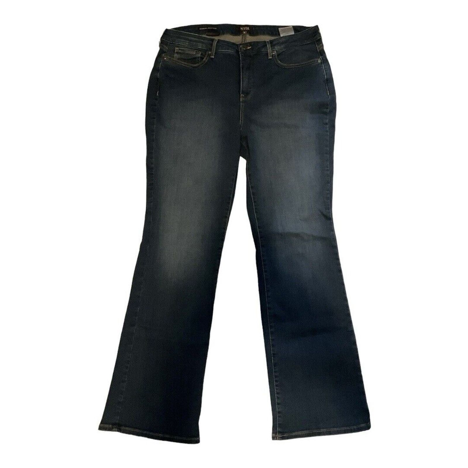 NYDJ NYDJ Barbara Bootcut Jeans Size 36" / US 14 / IT 50 - 1 Thumbnail