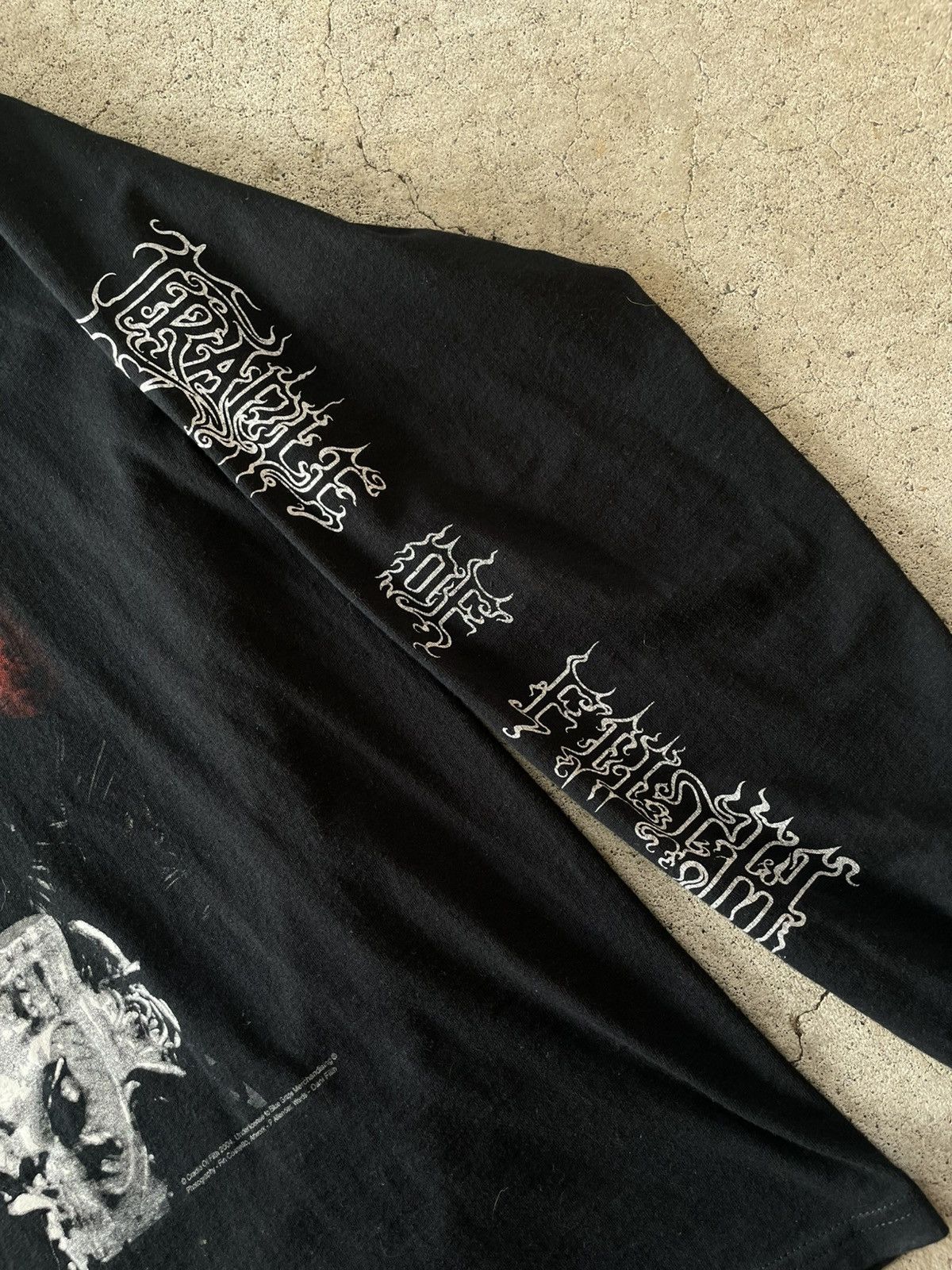 Band Tees Vintage Cradle Of Filth 2004 Long Sleeve Shirt Size US L / EU 52-54 / 3 - 4 Thumbnail