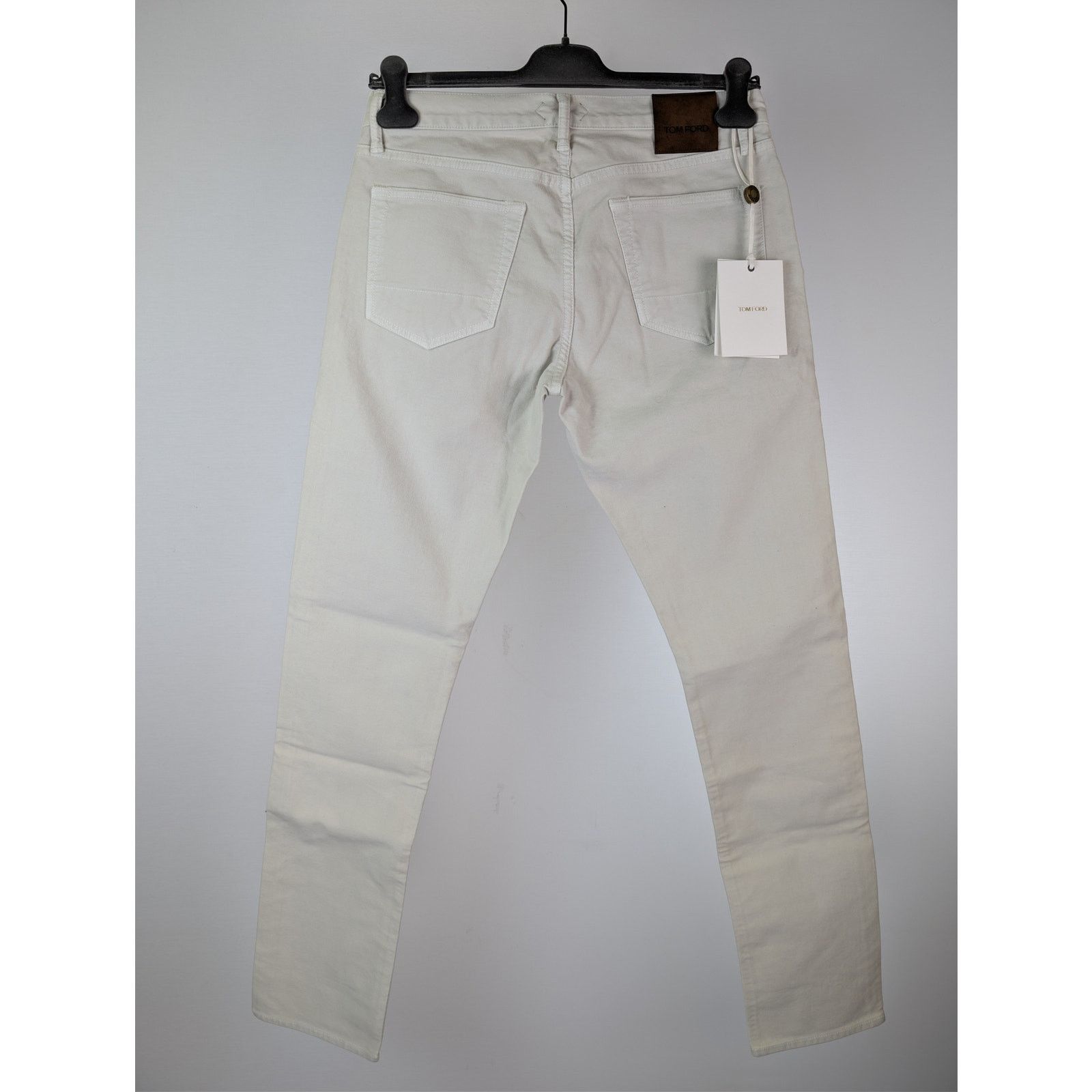 Tom Ford o1rshd1 Slim Fit Denim Jeans in Light Yellow Size US 33 - 16 Thumbnail