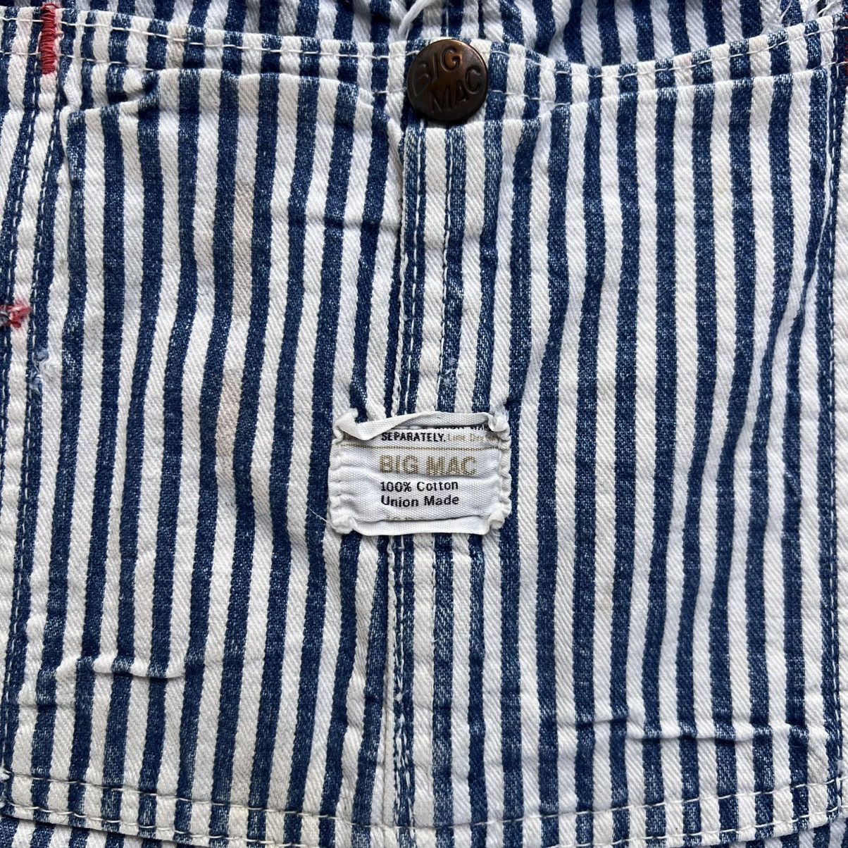 JCPenney 1960’s Big Mac JCpenny striped overalls Size US 40 / EU 56 - 4 Thumbnail