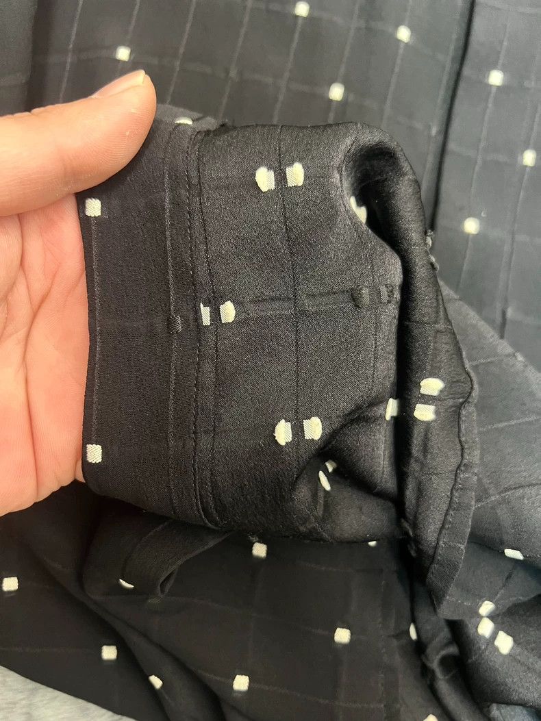 Saint Laurent Paris saint Laurent paris size 39 Black and White Small Square W Size US M / EU 48-50 / 2 - 5 Thumbnail