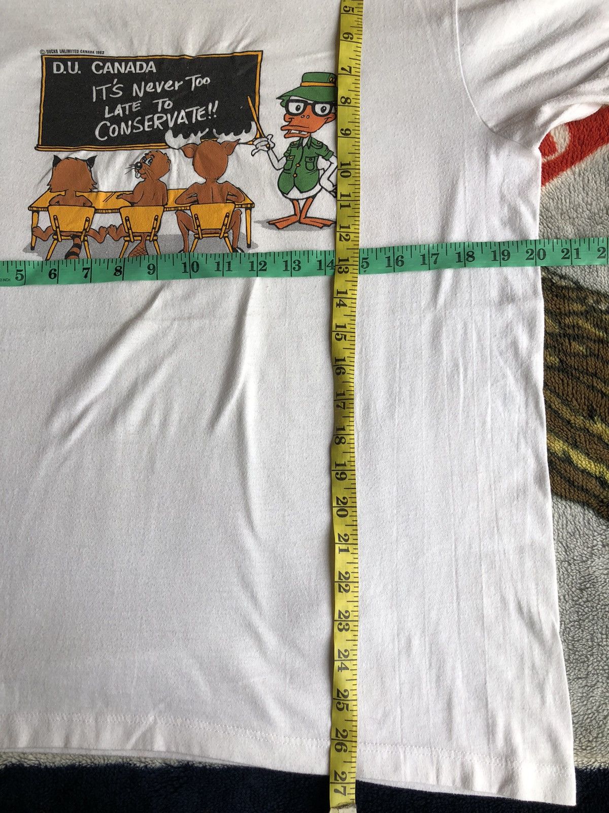 Vintage Vintage Ducks Unlimited Canada 1983 Shirt Tee Size US S / EU 44-46 / 1 - 9 Thumbnail