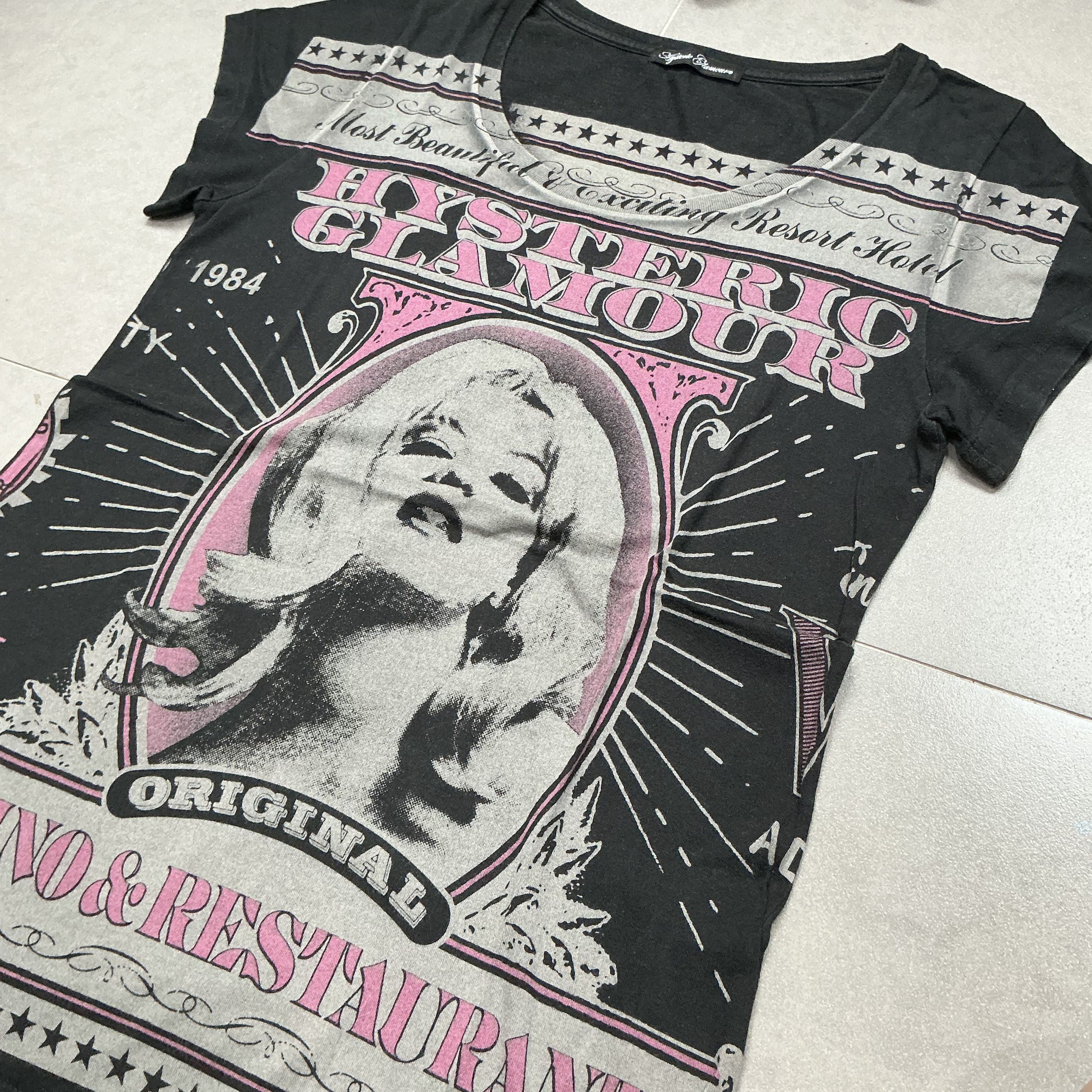 Hysteric Glamour Hysteric Glamour 'Casino & Restaurant' Tee Size M / US 6-8 / IT 42-44 - 2 Thumbnail